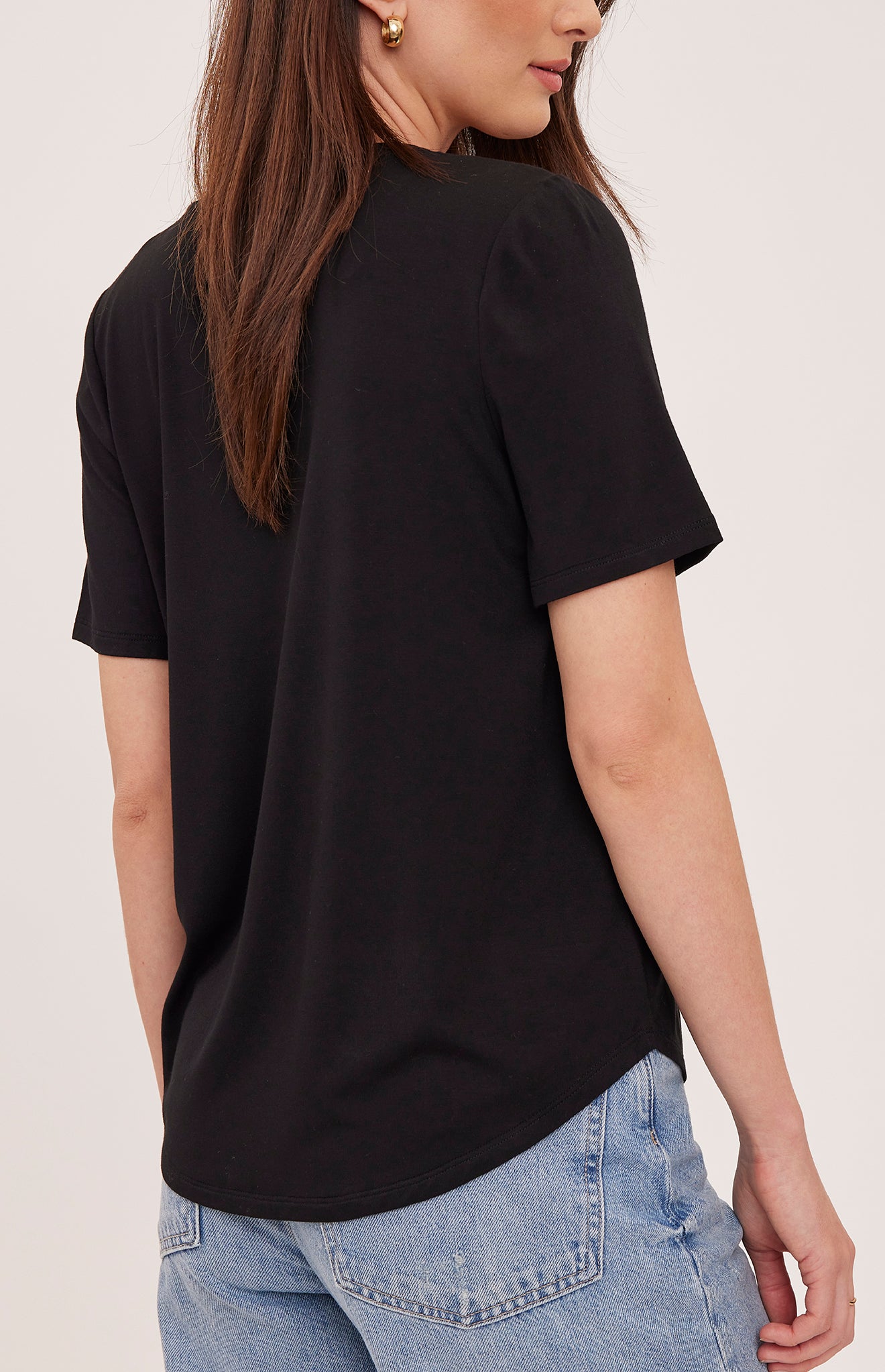 *PRE ORDER* GENTLE FAWN JAMIE TEE - BLACK