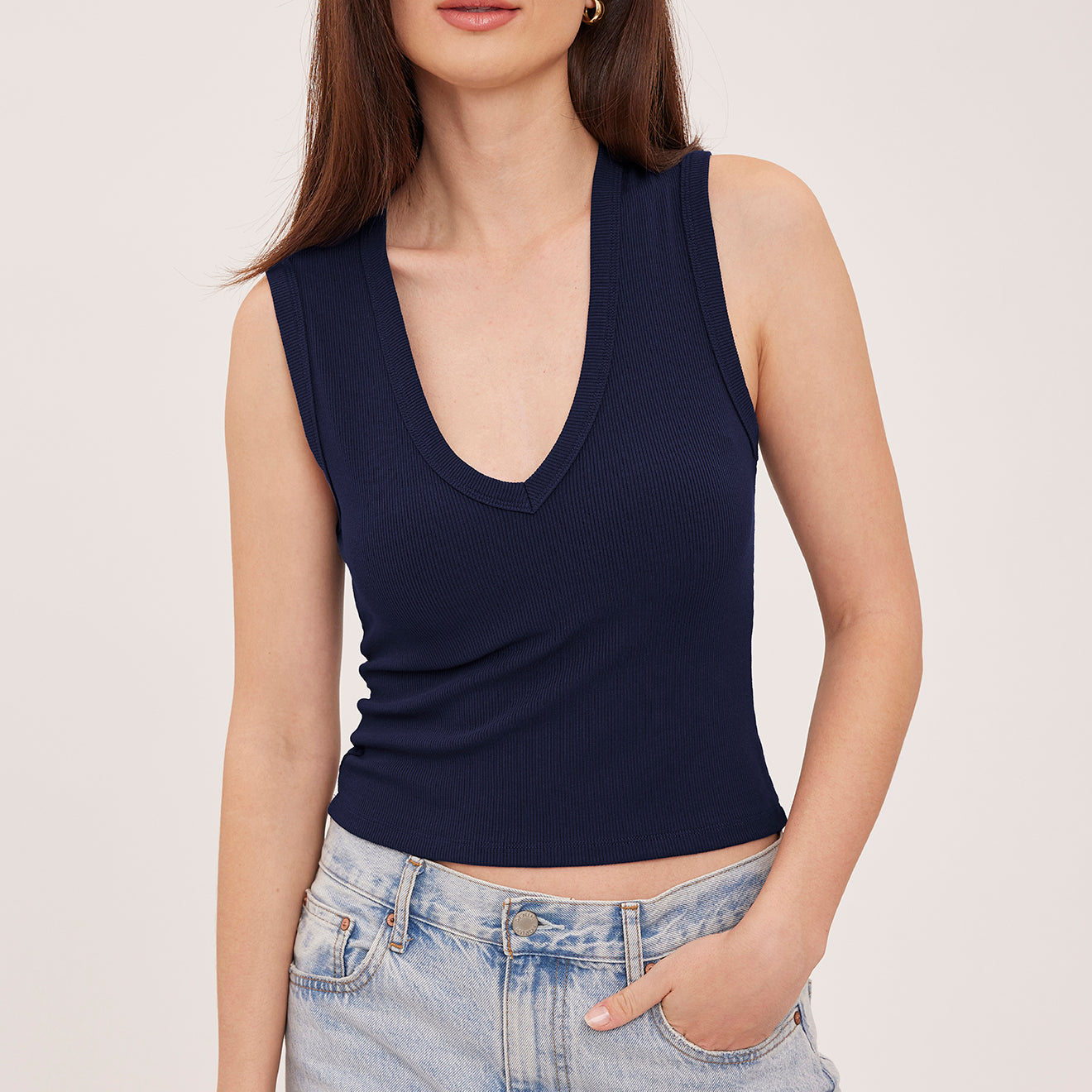 *PRE ORDER* GENTLE FAWN CRAWFORD TANK - NAVY