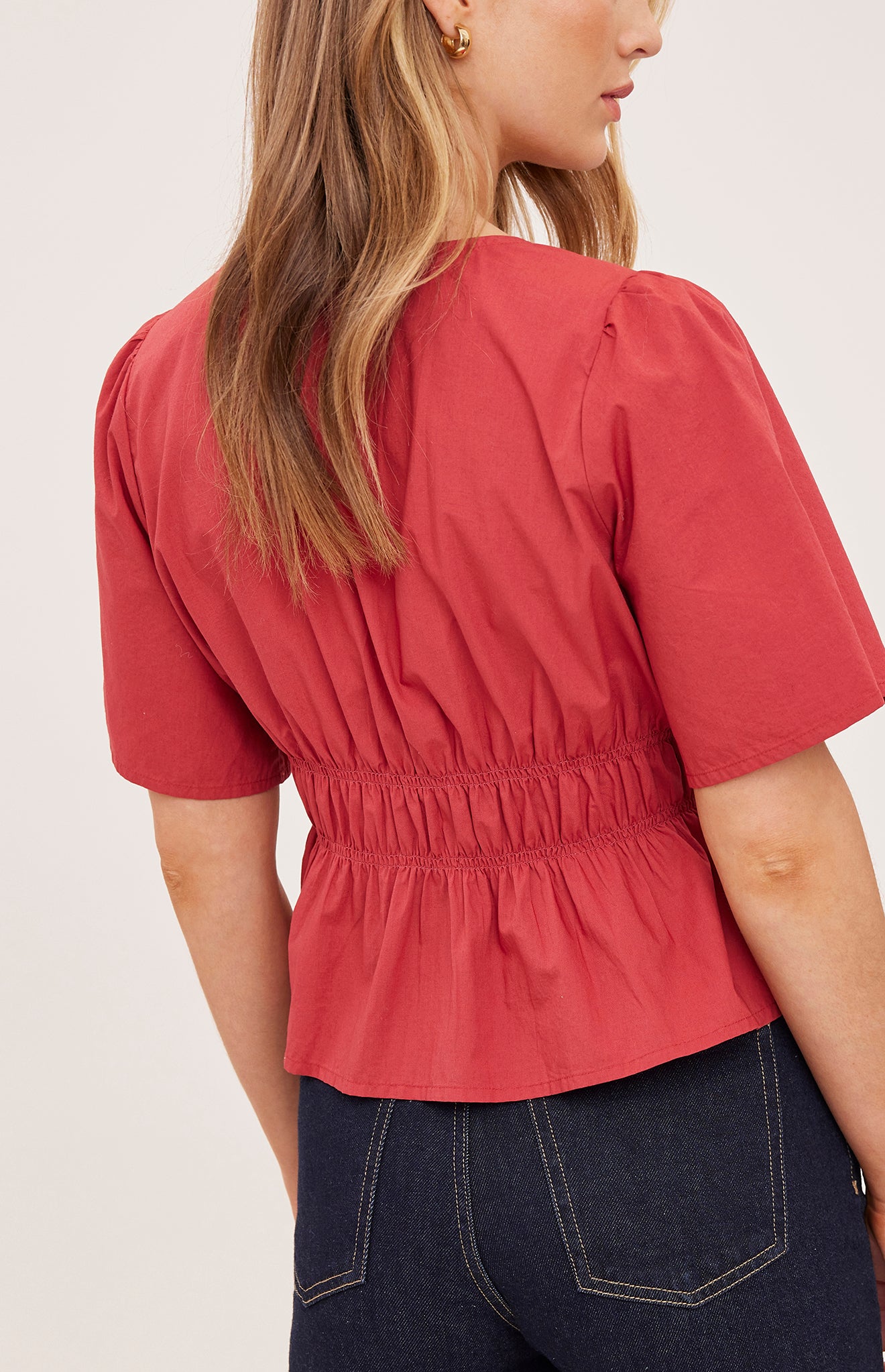 *PRE ORDER* GENTLE FAWN LONA TOP - CRANBERRY