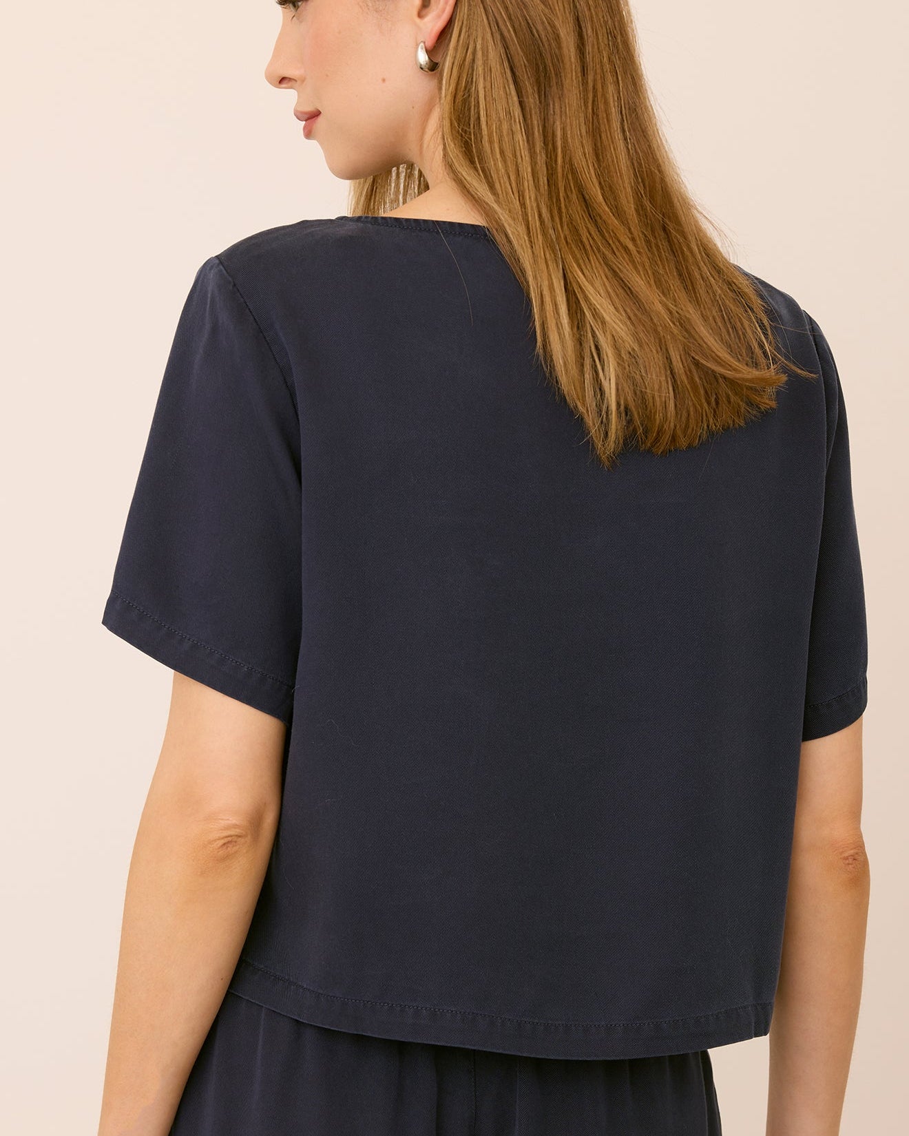 GENTLE FAWN BRYCE SS TOP - WASHED NAVY
