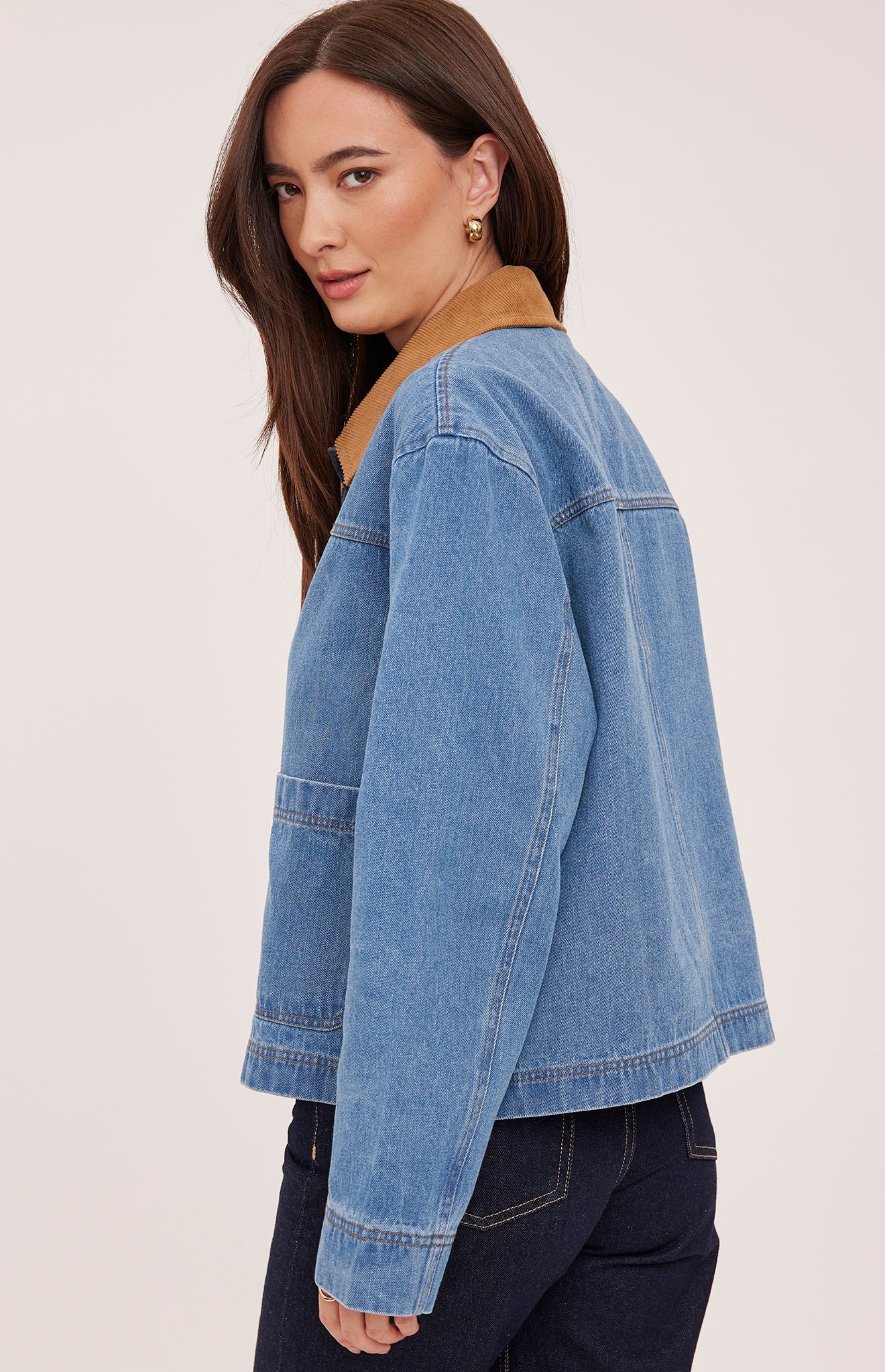 *PRE ORDER* GENTLE FAWN CONNER DENIM JACKET - LIGHT WASH