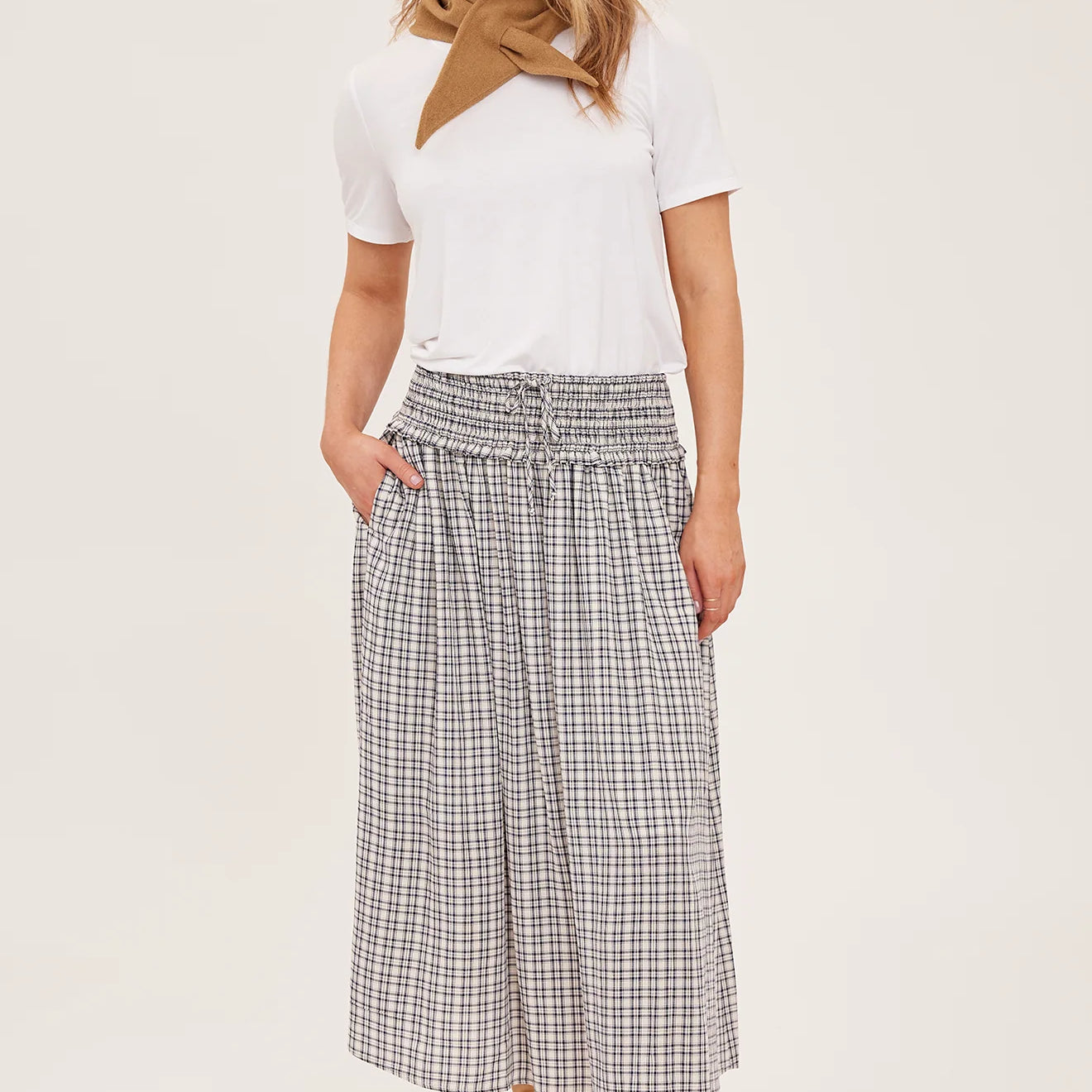 *PRE ORDER* GENTLE FAWN ELOWYN SKIRT - CREAM CHECK