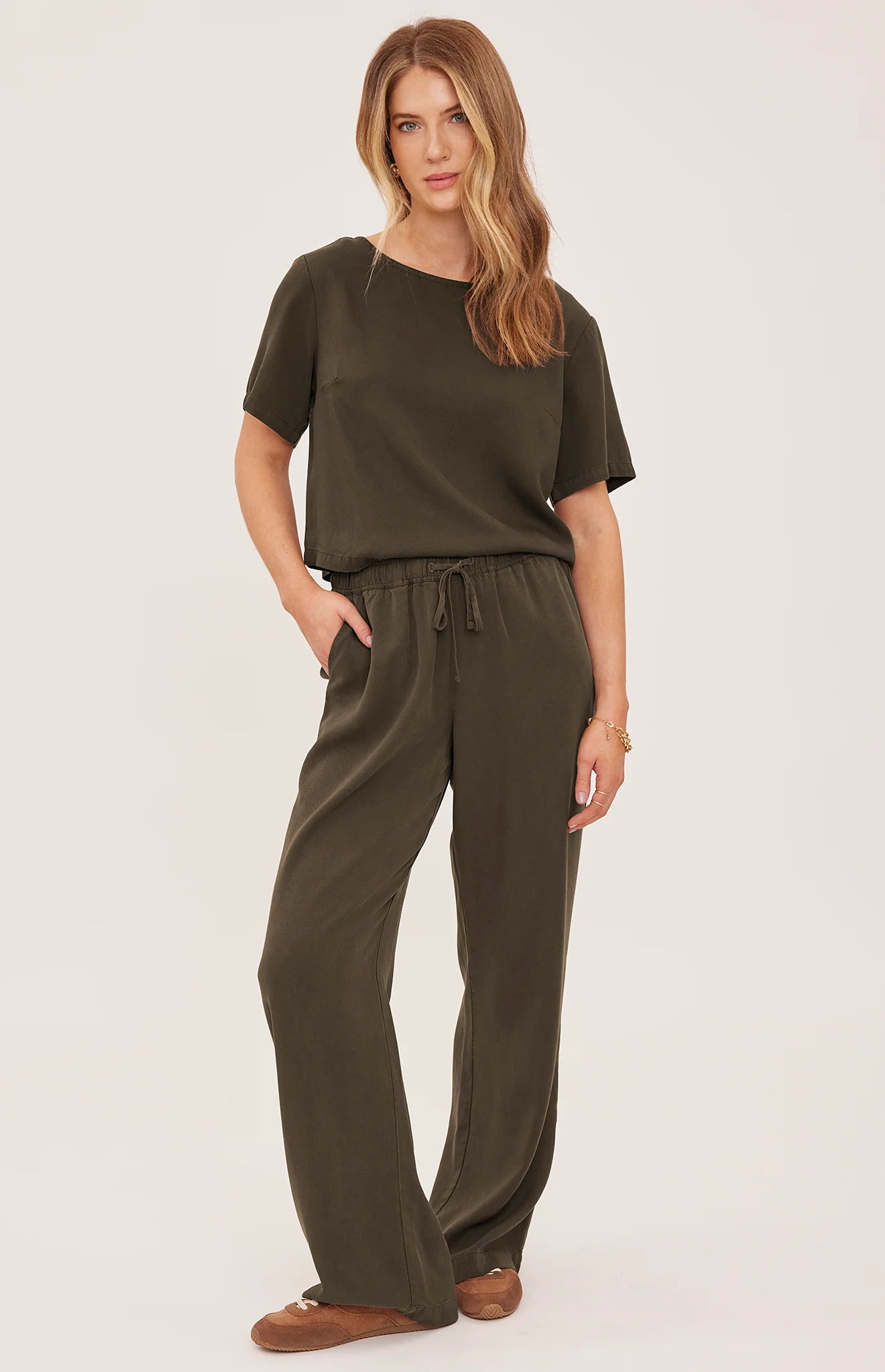 *PRE ORDER* GENTLE FAWN GABRIEL PANTS - WASHED BAYLEAF
