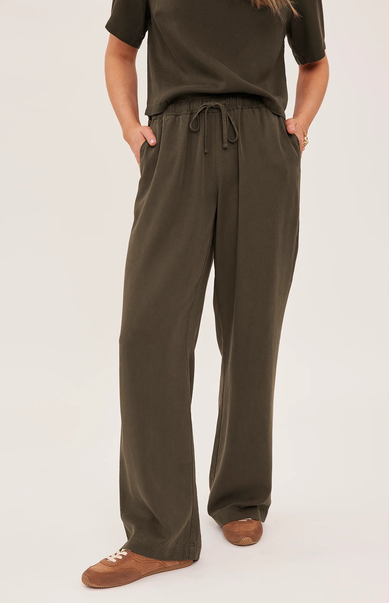 *PRE ORDER* GENTLE FAWN GABRIEL PANTS - WASHED BAYLEAF