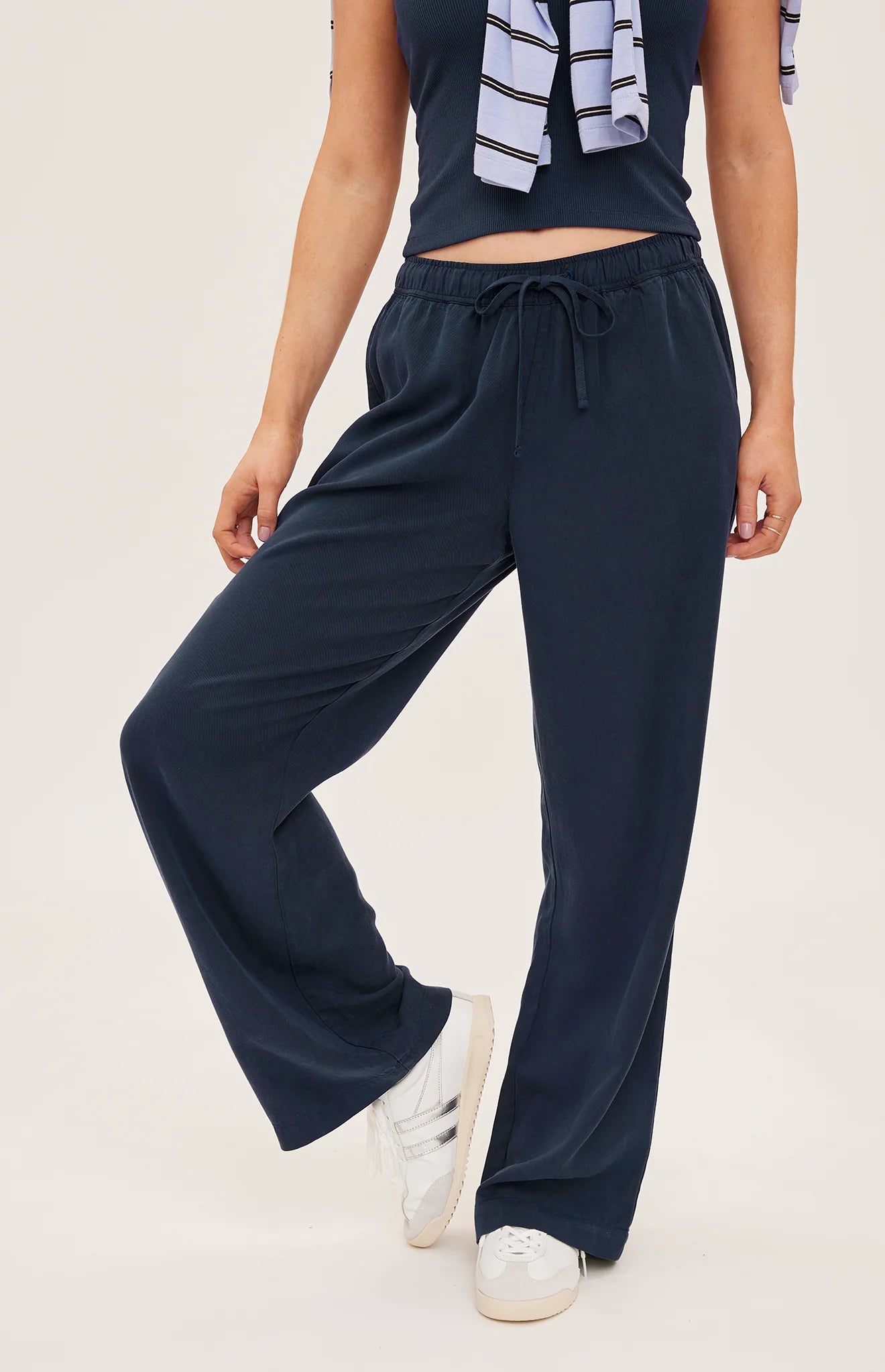 *PRE ORDER* GENTLE FAWN GABRIEL PANTS - WASHED NAVY