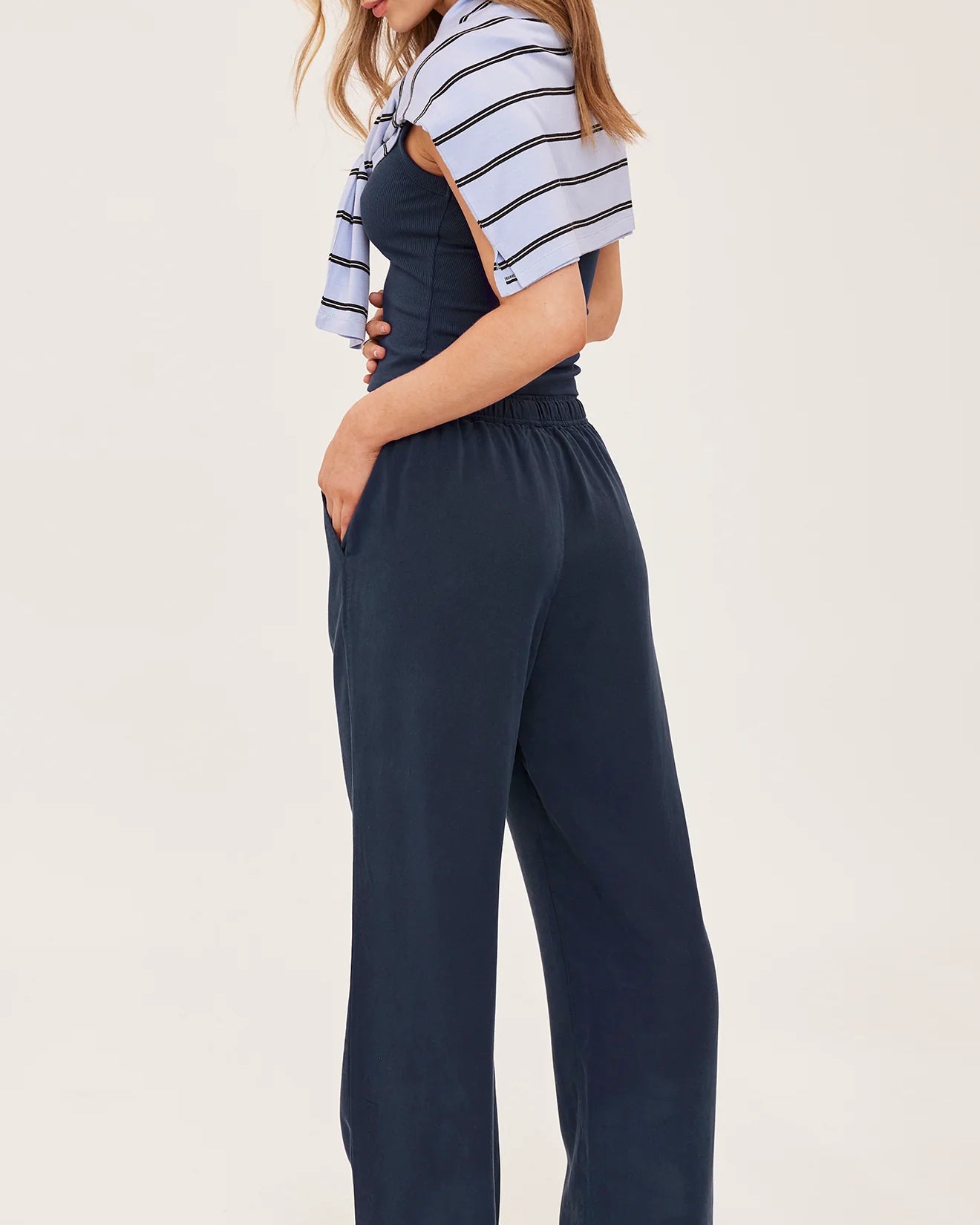 *PRE ORDER* GENTLE FAWN GABRIEL PANTS - WASHED NAVY