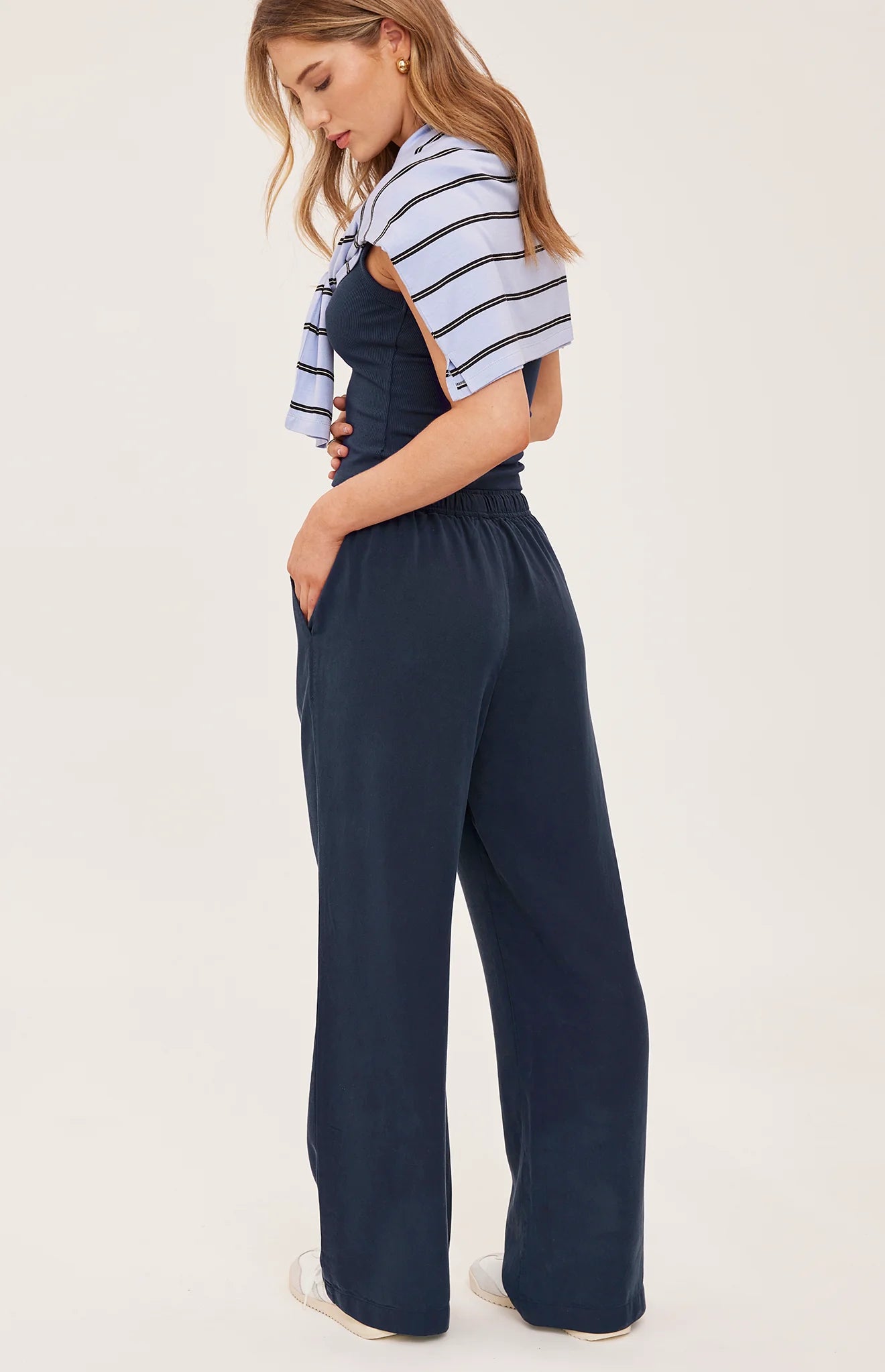 *PRE ORDER* GENTLE FAWN GABRIEL PANTS - WASHED NAVY
