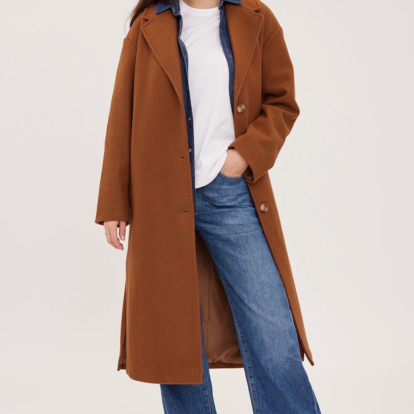 GENTLE FAWN AGATHA COAT - CAMEL