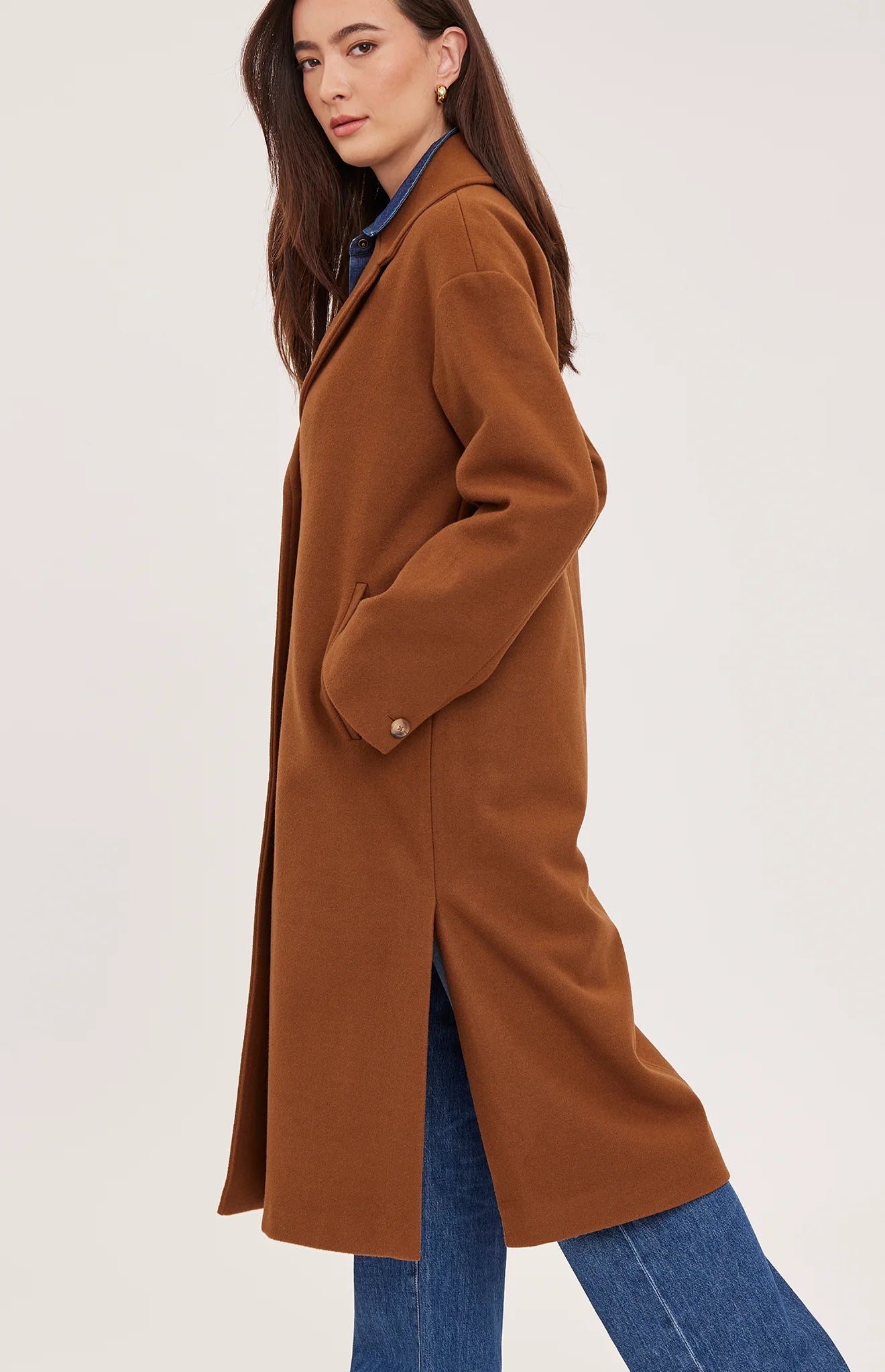 GENTLE FAWN AGATHA COAT - CAMEL