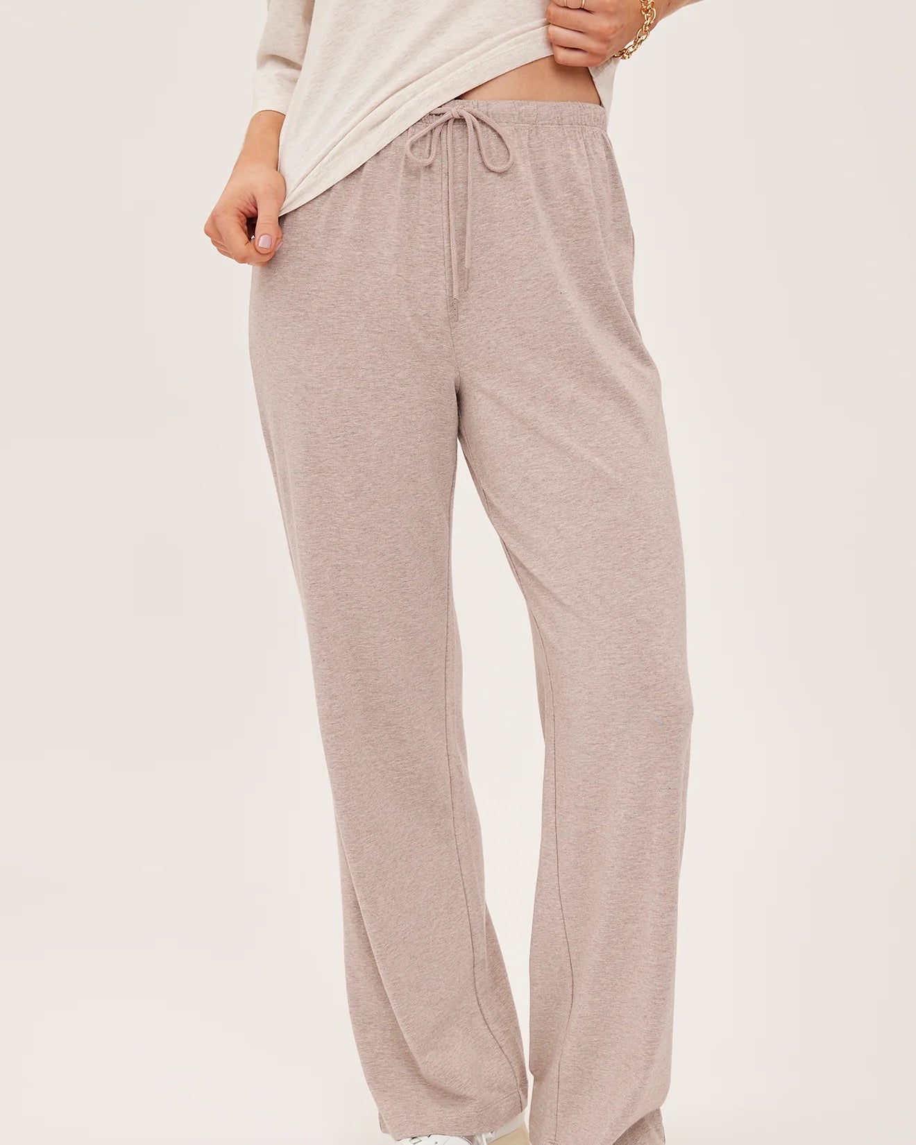 GENTLE FAWN MILO PANT - HEATHER LATTE