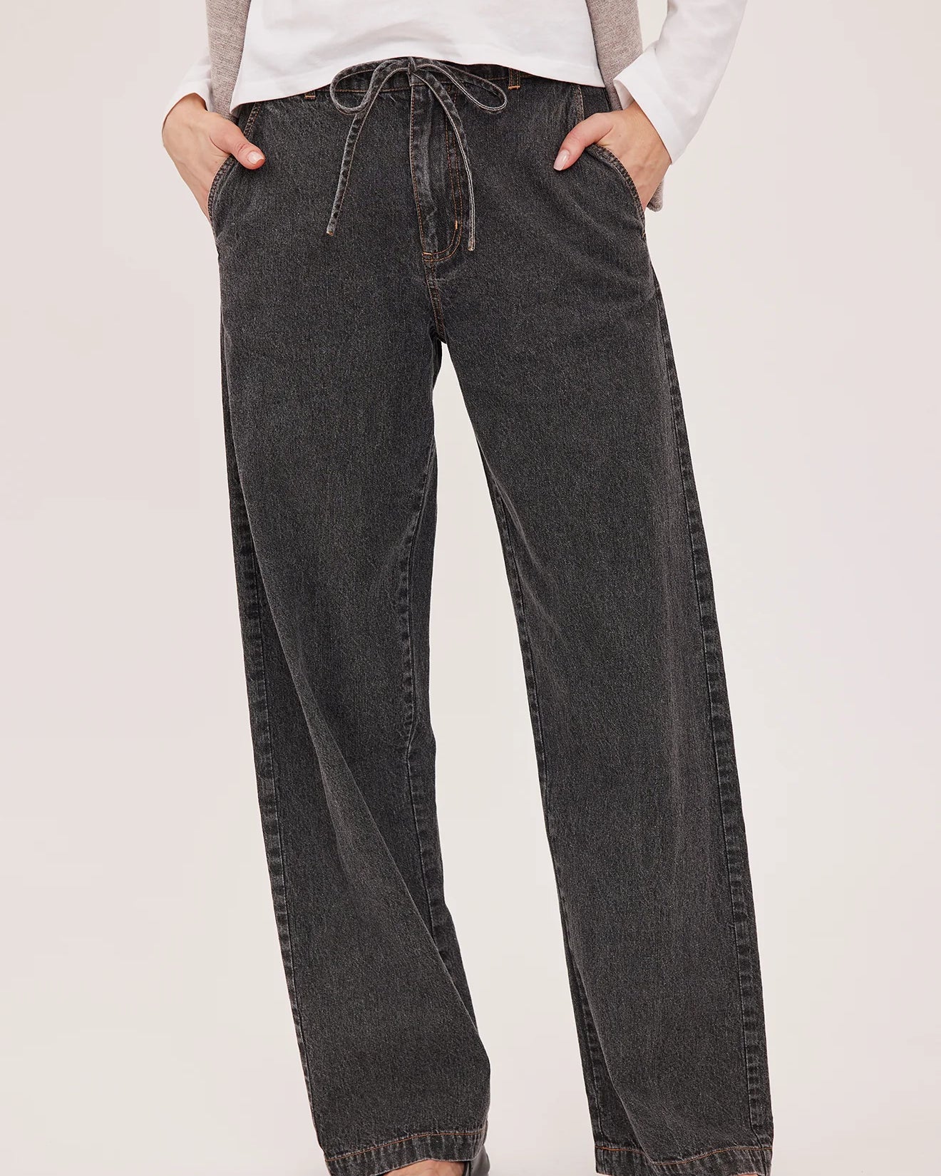 GENTLE FAWN HAYDEN PANT - BLACK WASH