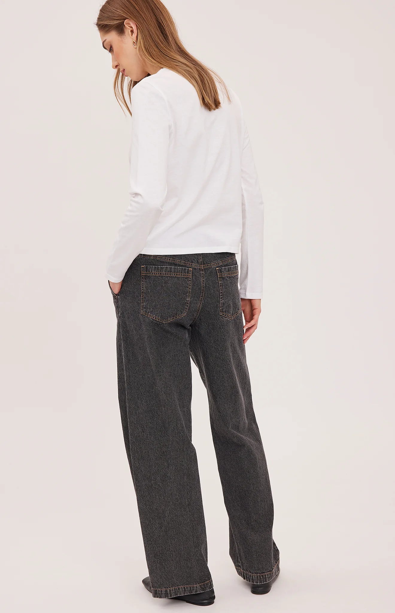 GENTLE FAWN HAYDEN PANT - BLACK WASH