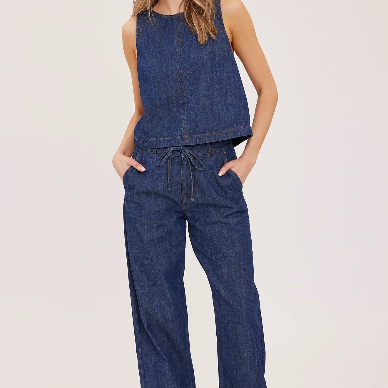 GENTLE FAWN HAYDEN PANT - DARK WASH