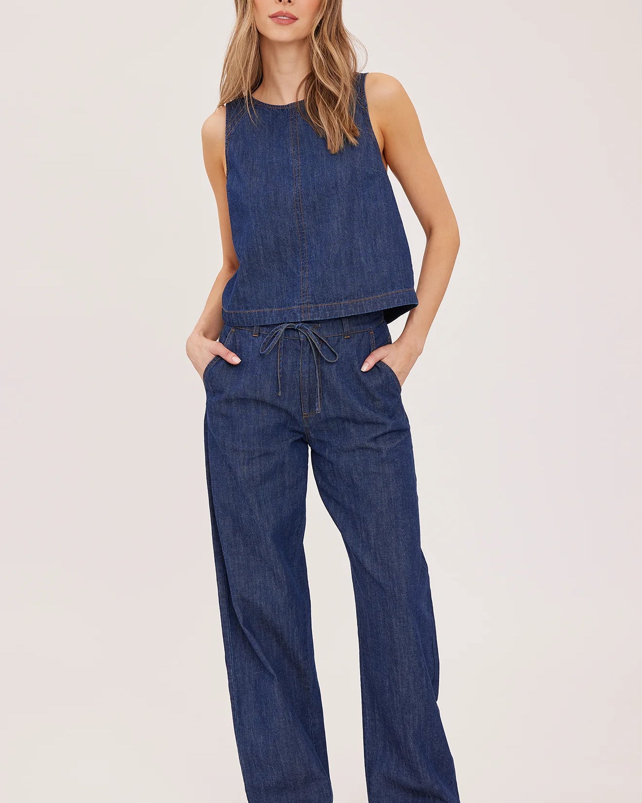 GENTLE FAWN HAYDEN PANT - DARK WASH