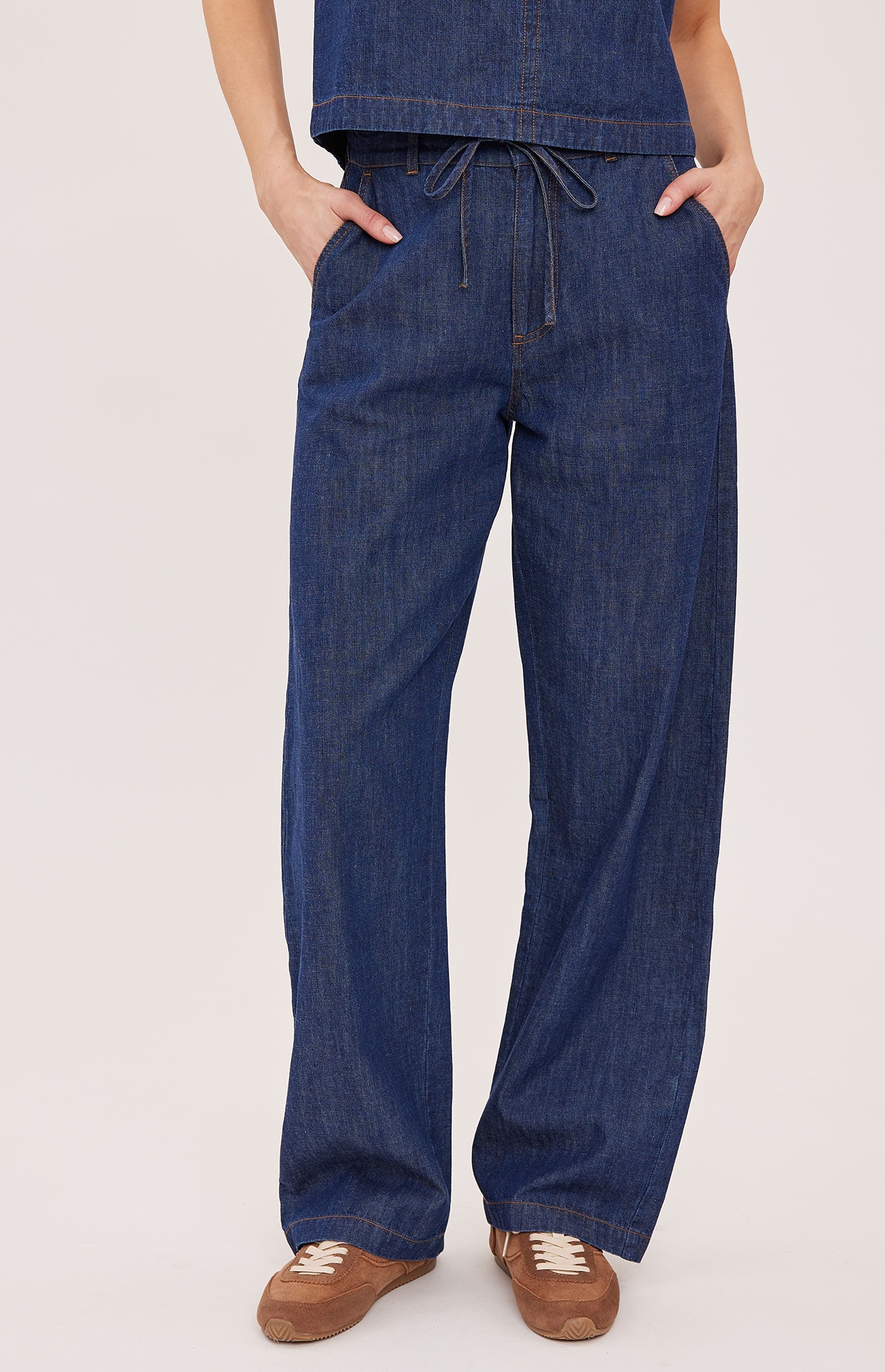 GENTLE FAWN HAYDEN PANT - DARK WASH