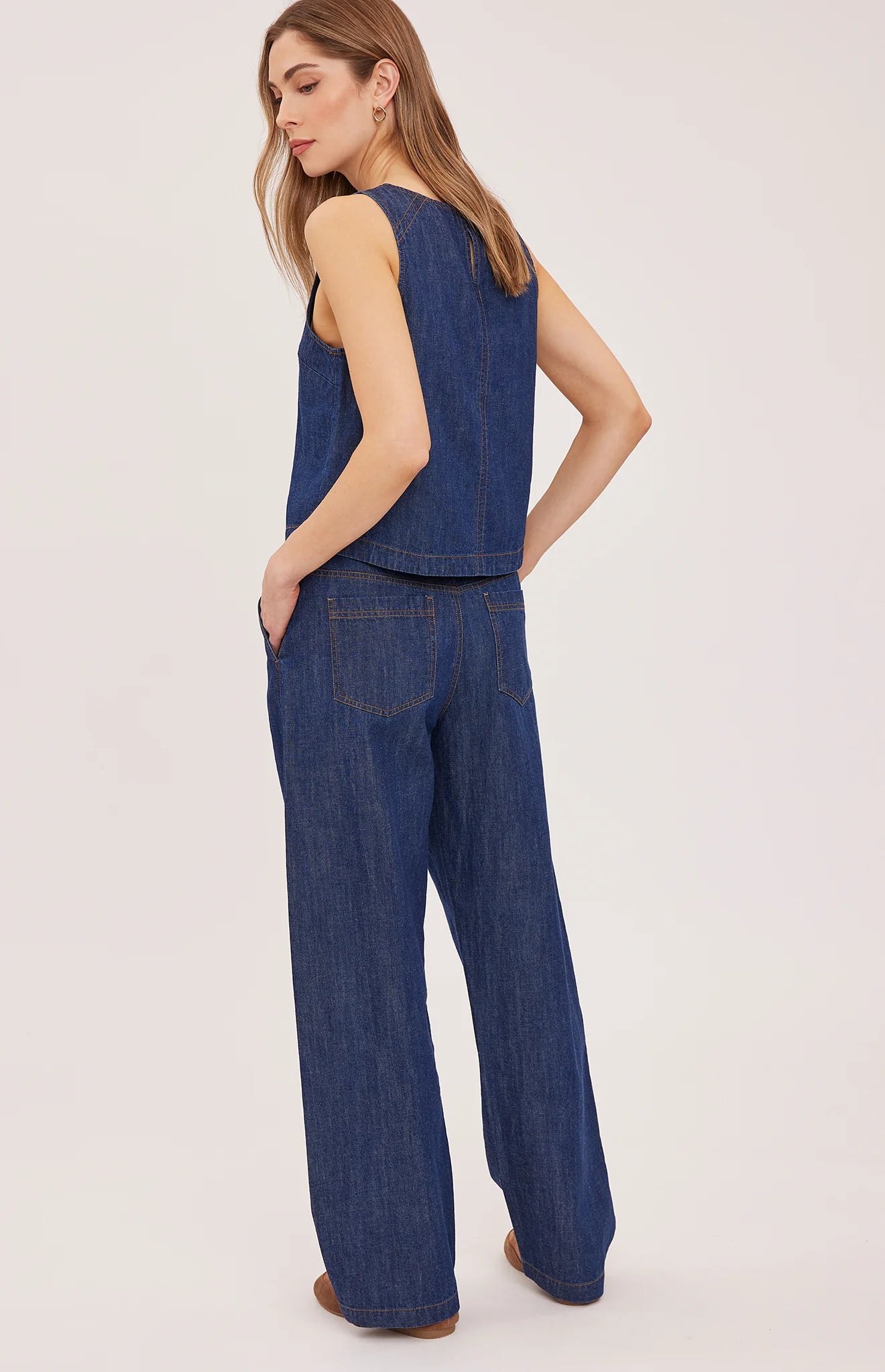 GENTLE FAWN HAYDEN PANT - DARK WASH