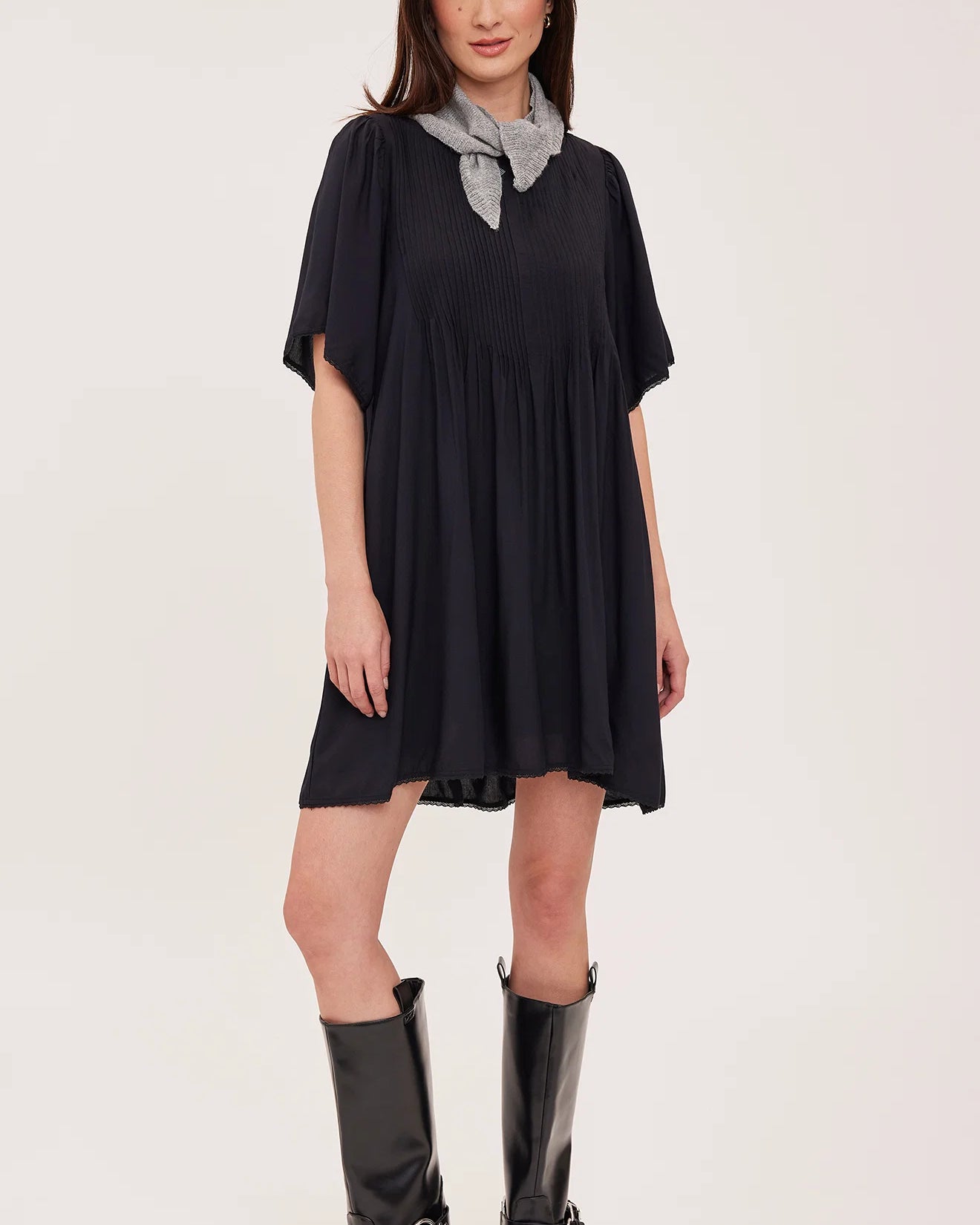 GENTLE FAWN HEIDI DRESS - BLACK