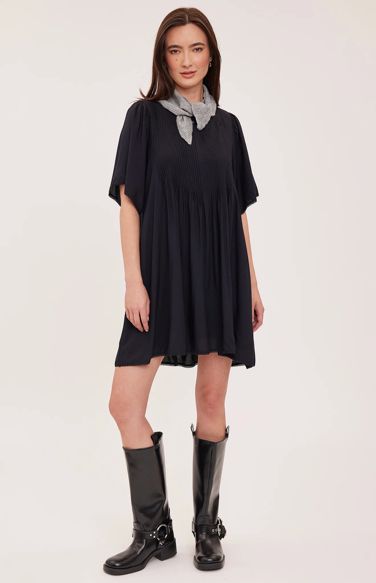 GENTLE FAWN HEIDI DRESS - BLACK