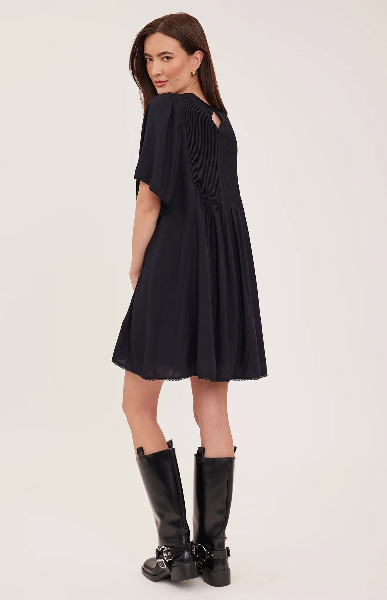 GENTLE FAWN HEIDI DRESS - BLACK