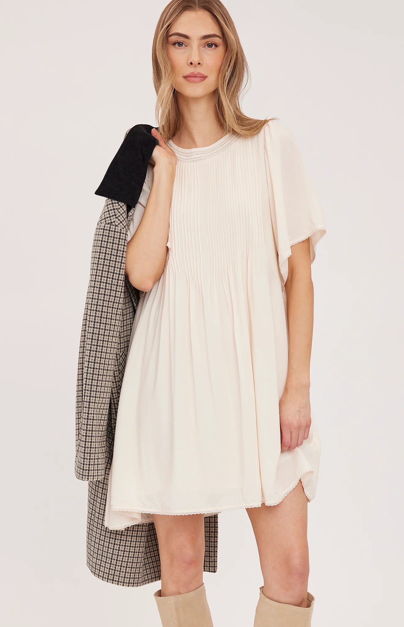 GENTLE FAWN HEIDI DRESS - CREAM