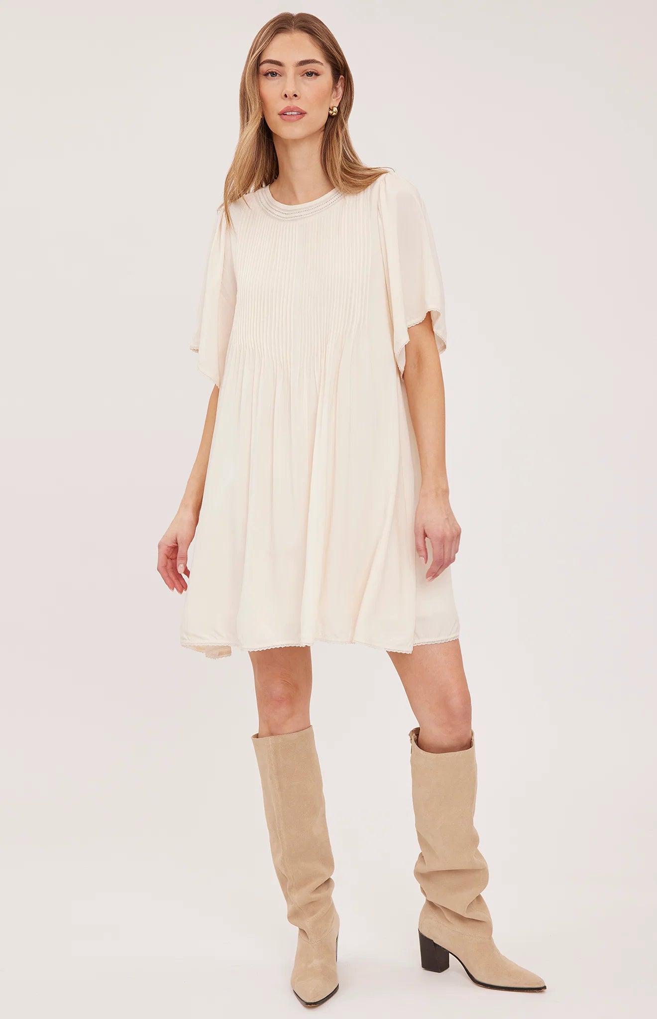 GENTLE FAWN HEIDI DRESS - CREAM