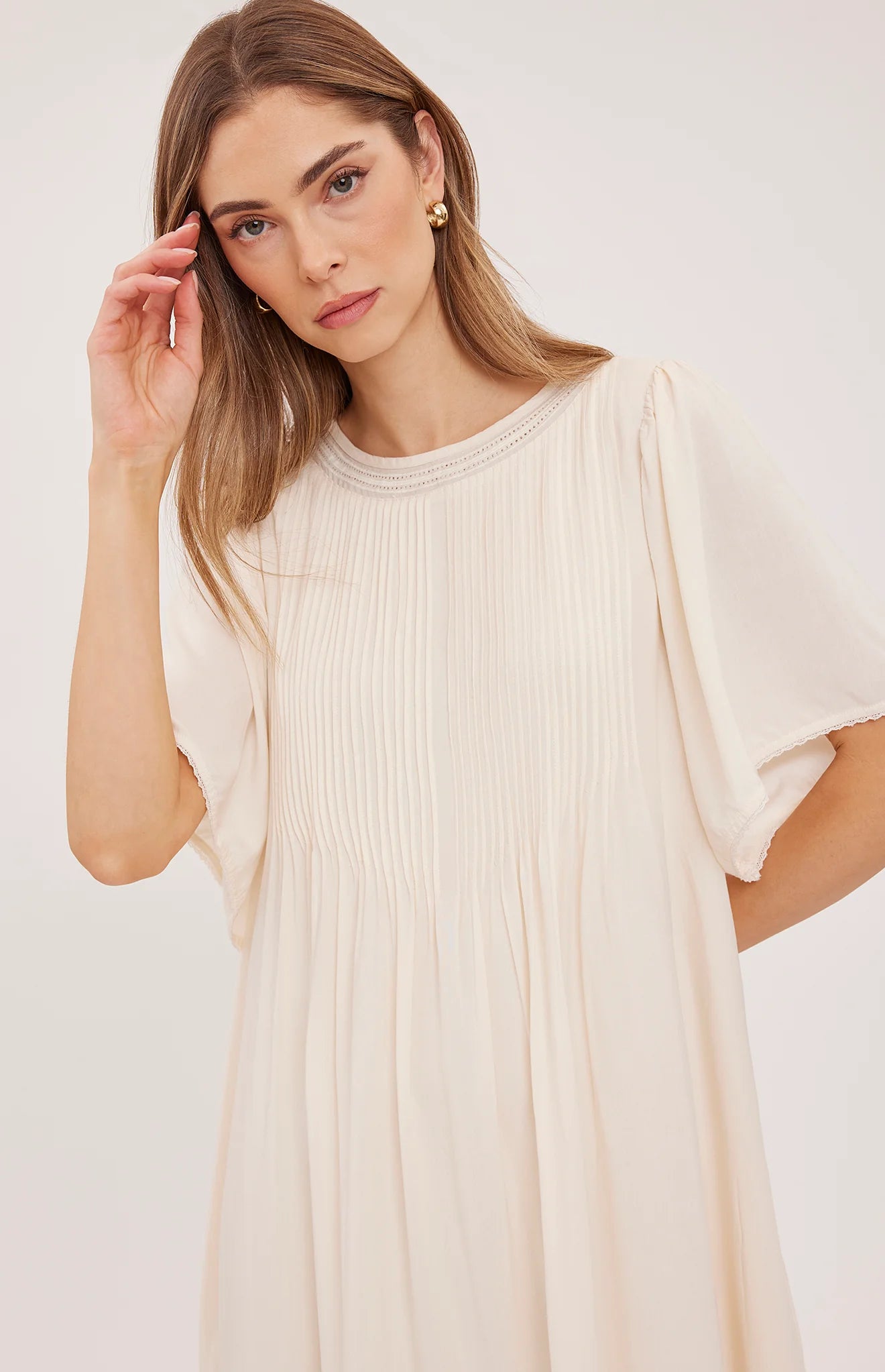 GENTLE FAWN HEIDI DRESS - CREAM