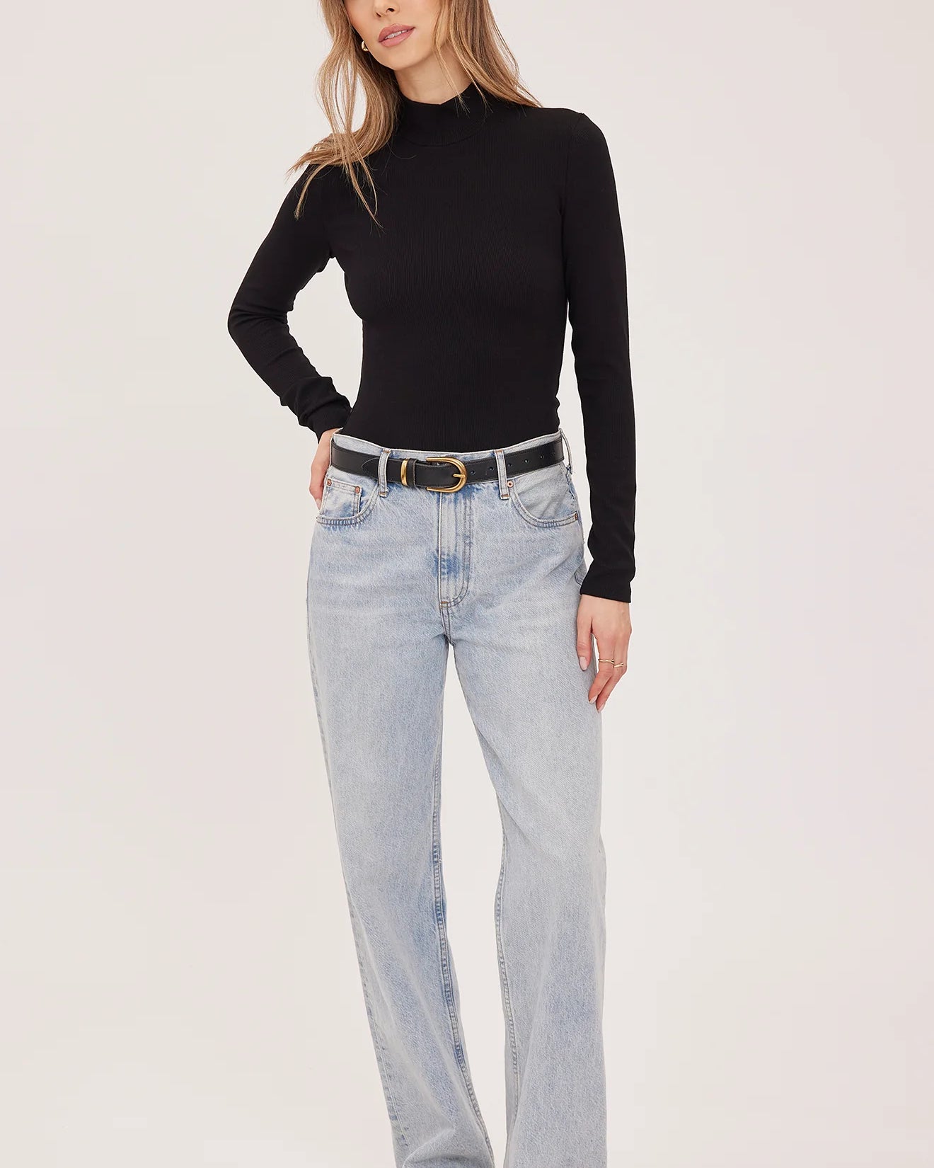 GENTLE FAWN WREN TURTLE NECK - BLACK