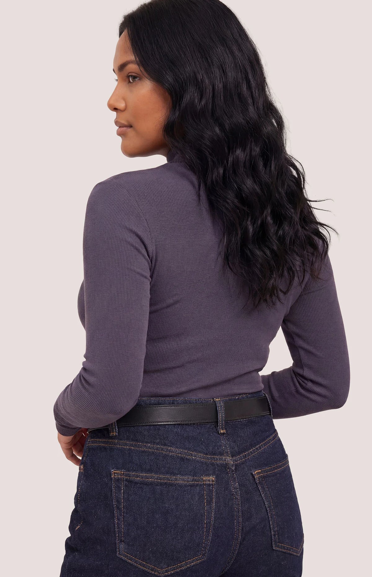 GENTLE FAWN WREN TURTLE NECK - SMOKE