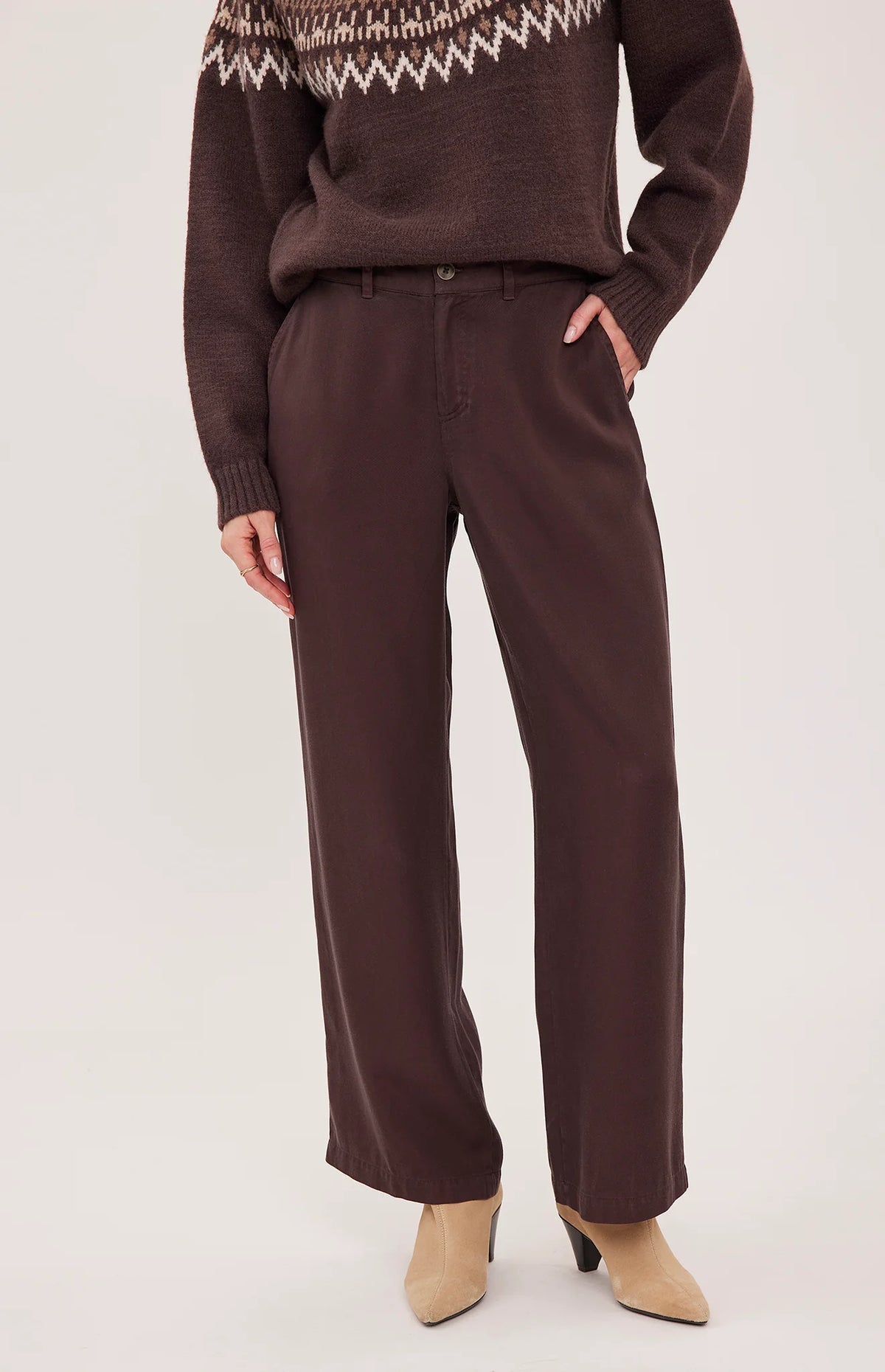 GENTLE FAWN OAKLYNN LOOSE PANTS - JAVA