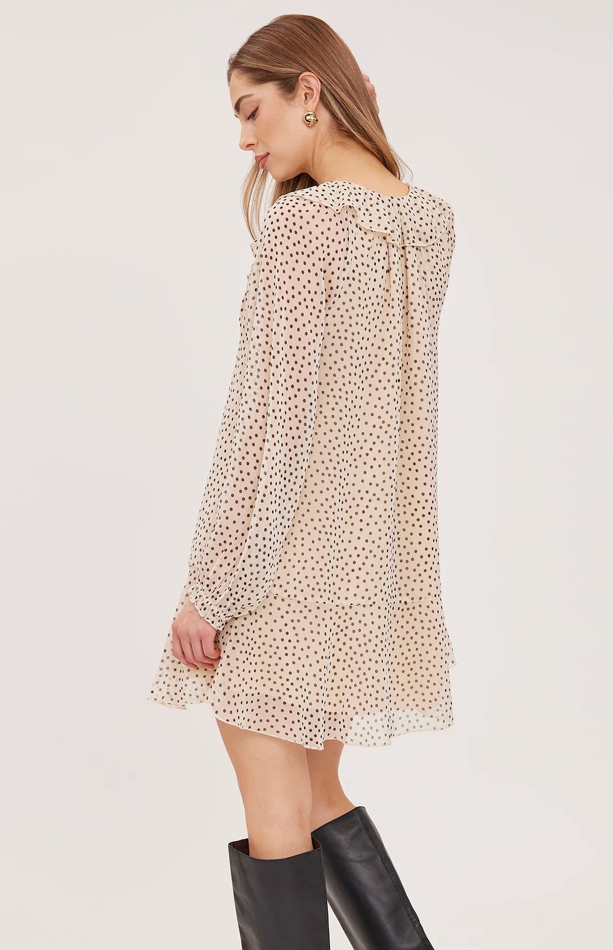 GENTLE FAWN ESMERALDA PRINTED DRESS - CREAM