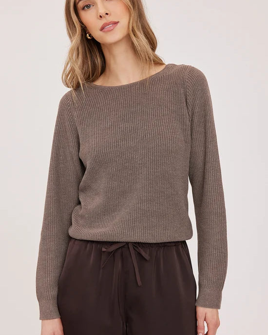 GENTLE FAWN RAMONA SWEATER - COCOA