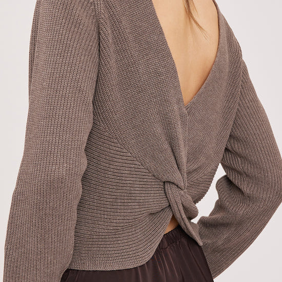 GENTLE FAWN RAMONA SWEATER - COCOA