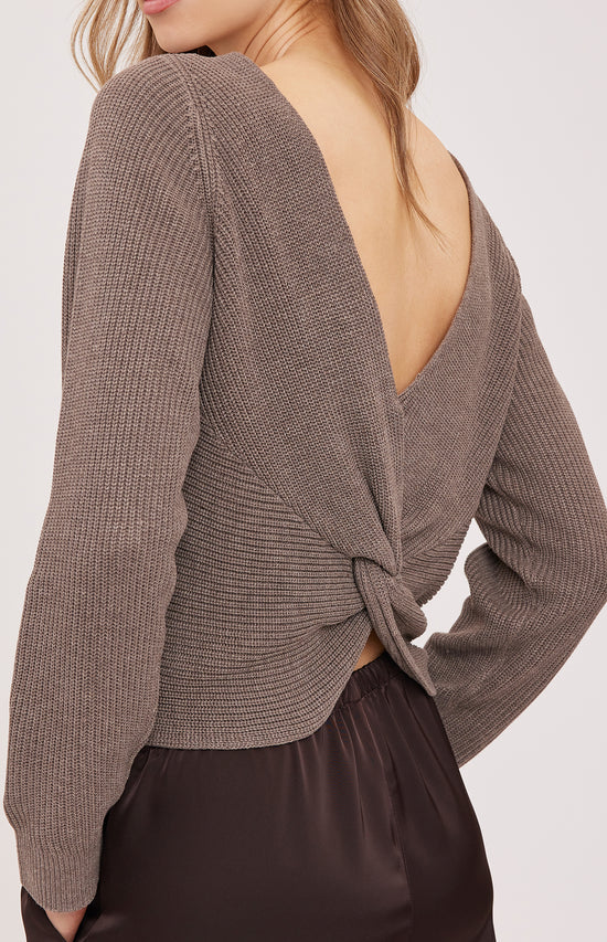 GENTLE FAWN RAMONA SWEATER - COCOA
