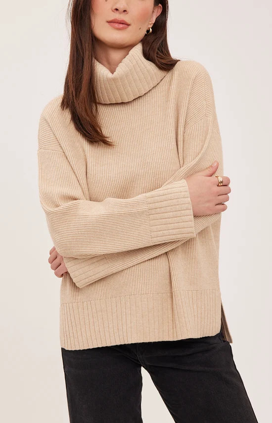 GENTLE FAWN RUNA SWEATER - HEATHER DOE
