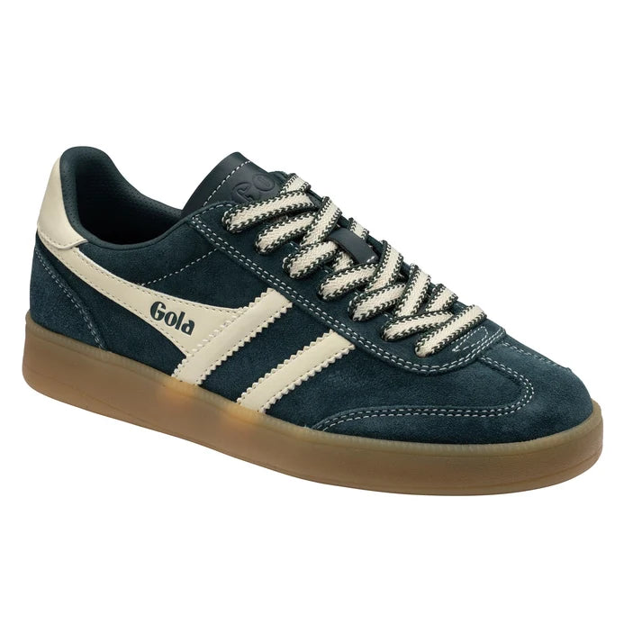 GOLA VIPER 78 TRAINER SNEAKER - DARK TEAL. OFF WHITE.