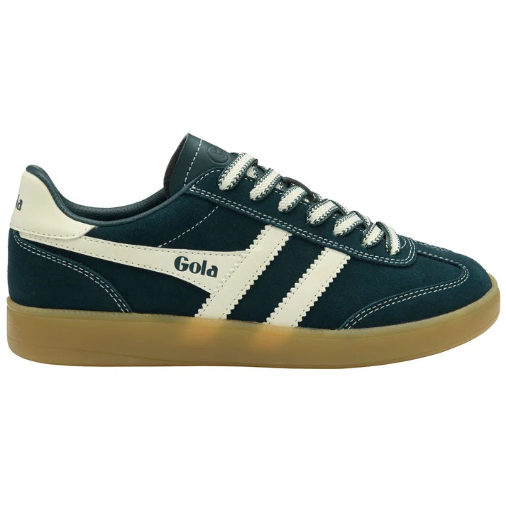 GOLA VIPER 78 TRAINER SNEAKER - DARK TEAL. OFF WHITE.