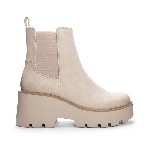 RABBIT SMOOTH SHORT BOOT - TAUPE