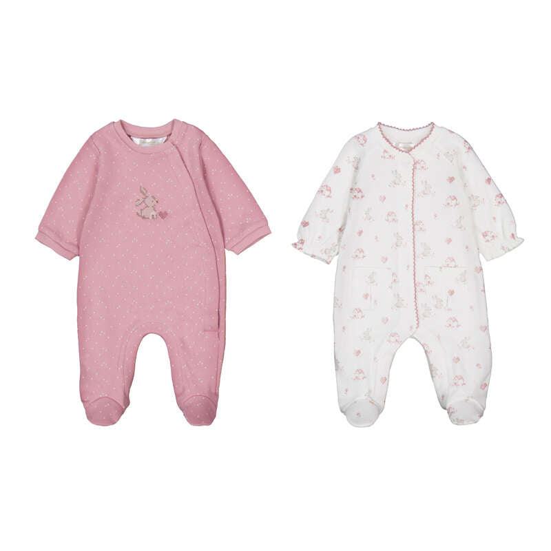 MAYORAL SET OF TWO SLEEPERS - PINK