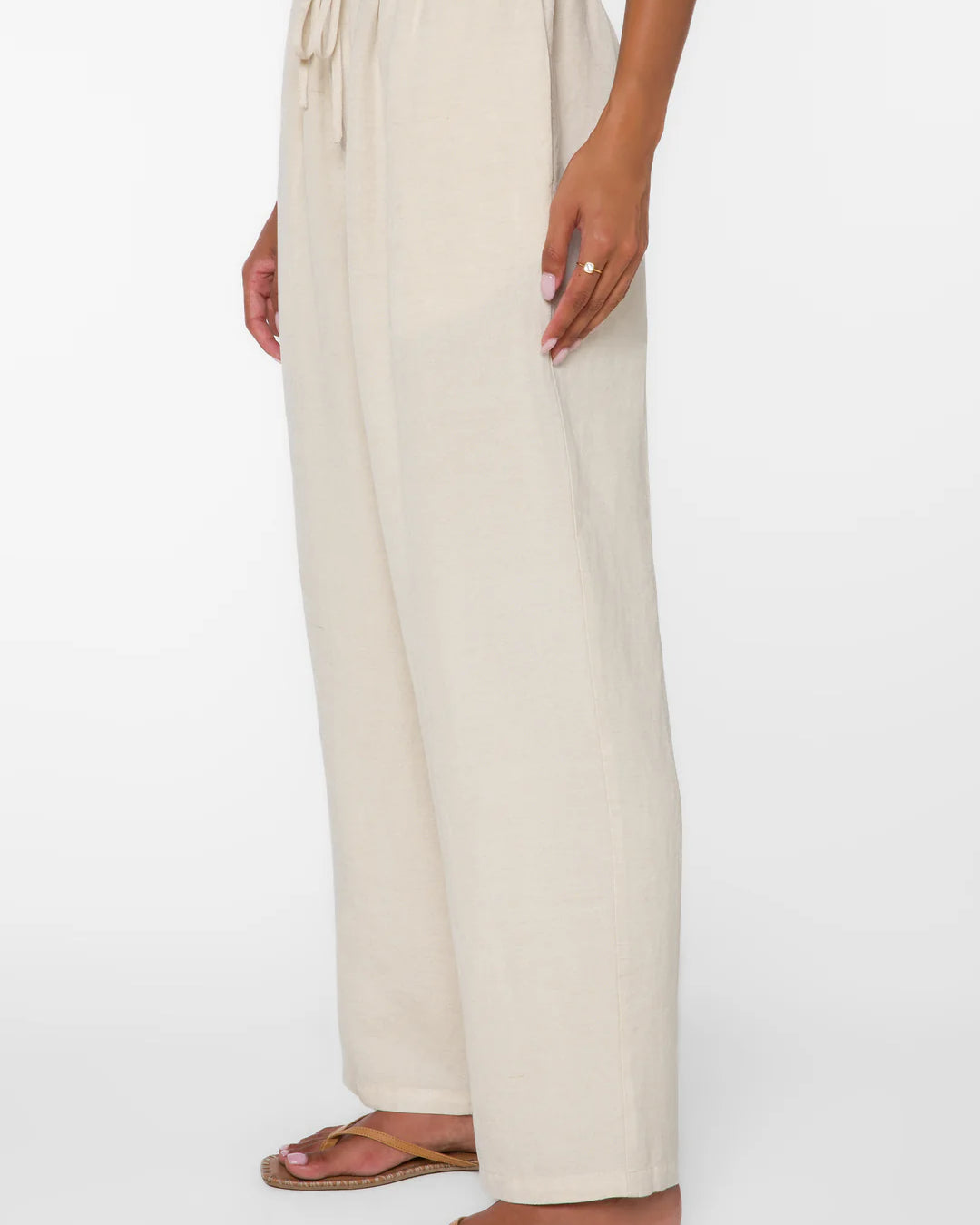 VELVET HEART HENSLEY PULL ON PANTS - BARLEY