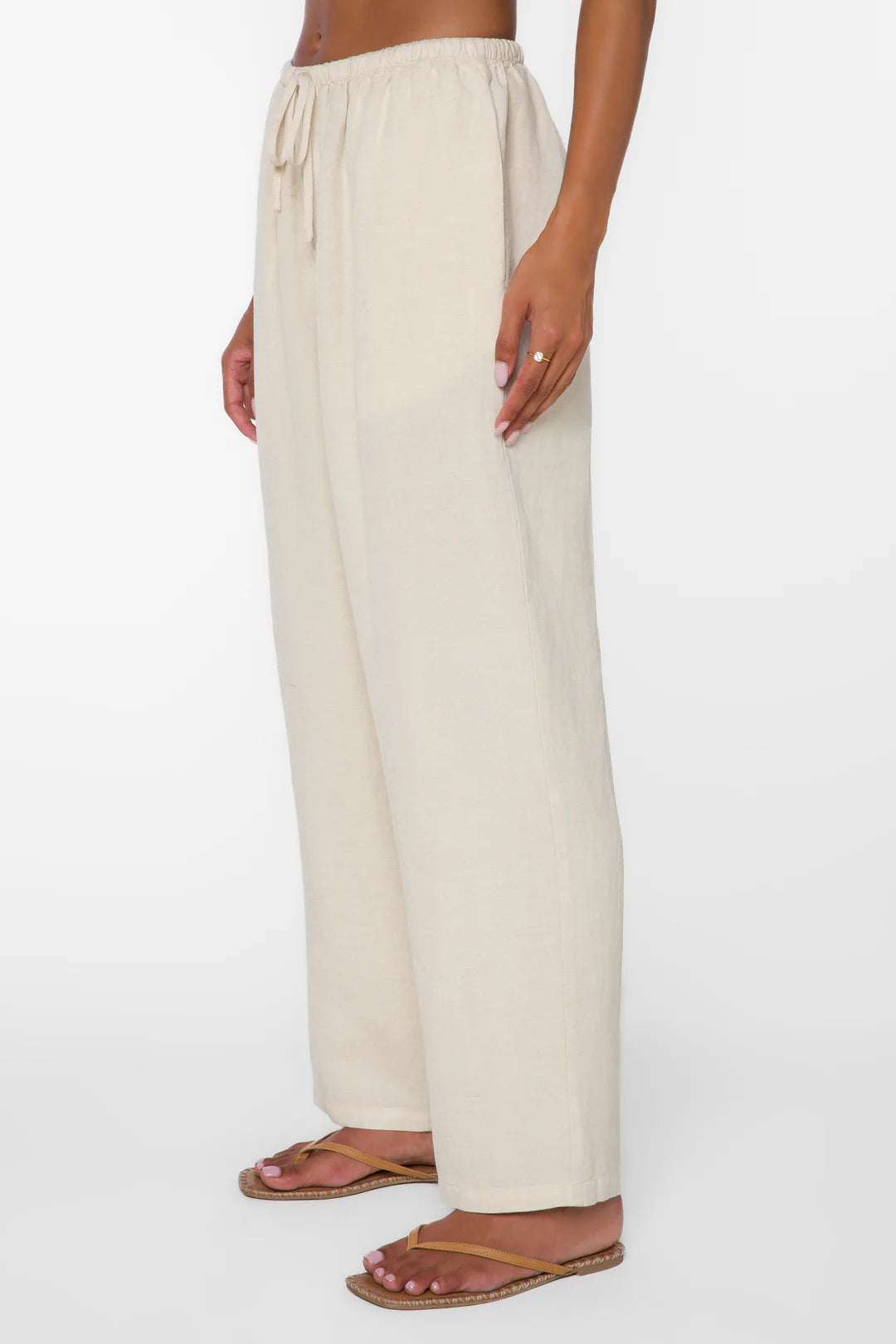 VELVET HEART HENSLEY PULL ON PANTS - BARLEY