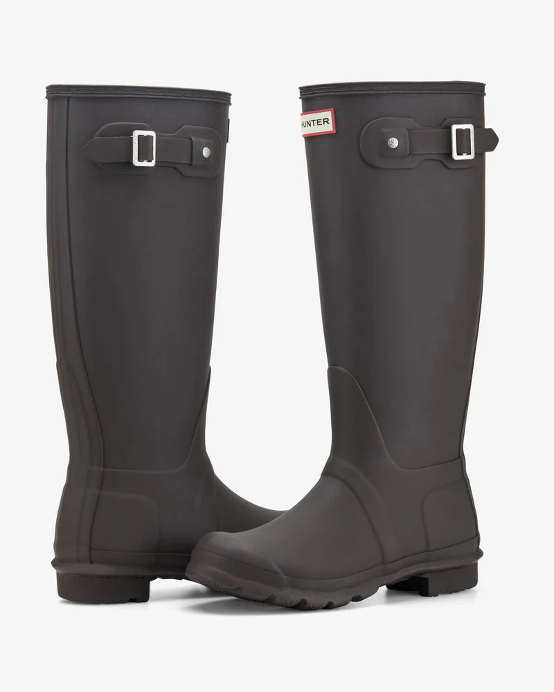 HUNTER WOMENS ORIGINAL TALL BOOT - HOT FUDGE