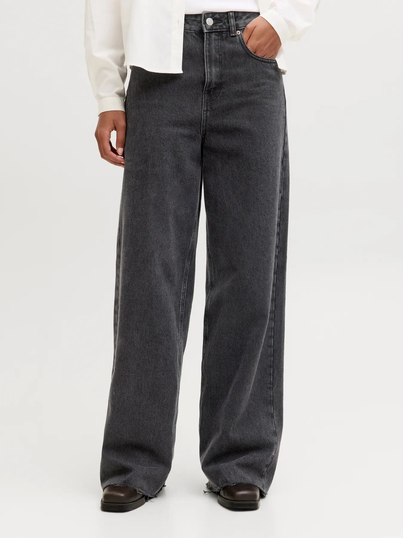 JJXX TOKYO WIDE JEANS - BLACK DENIM