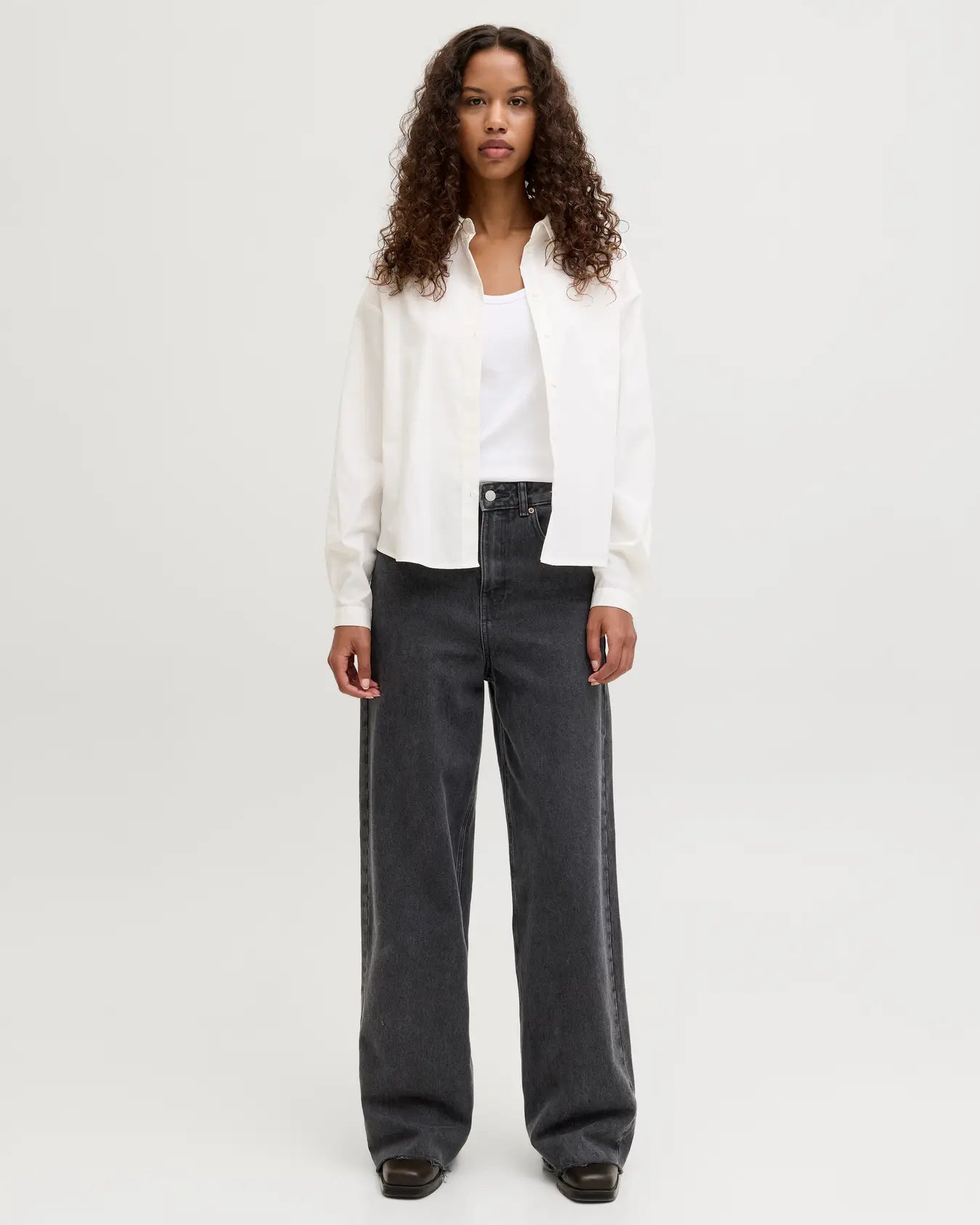 JJXX TOKYO WIDE JEANS - BLACK DENIM