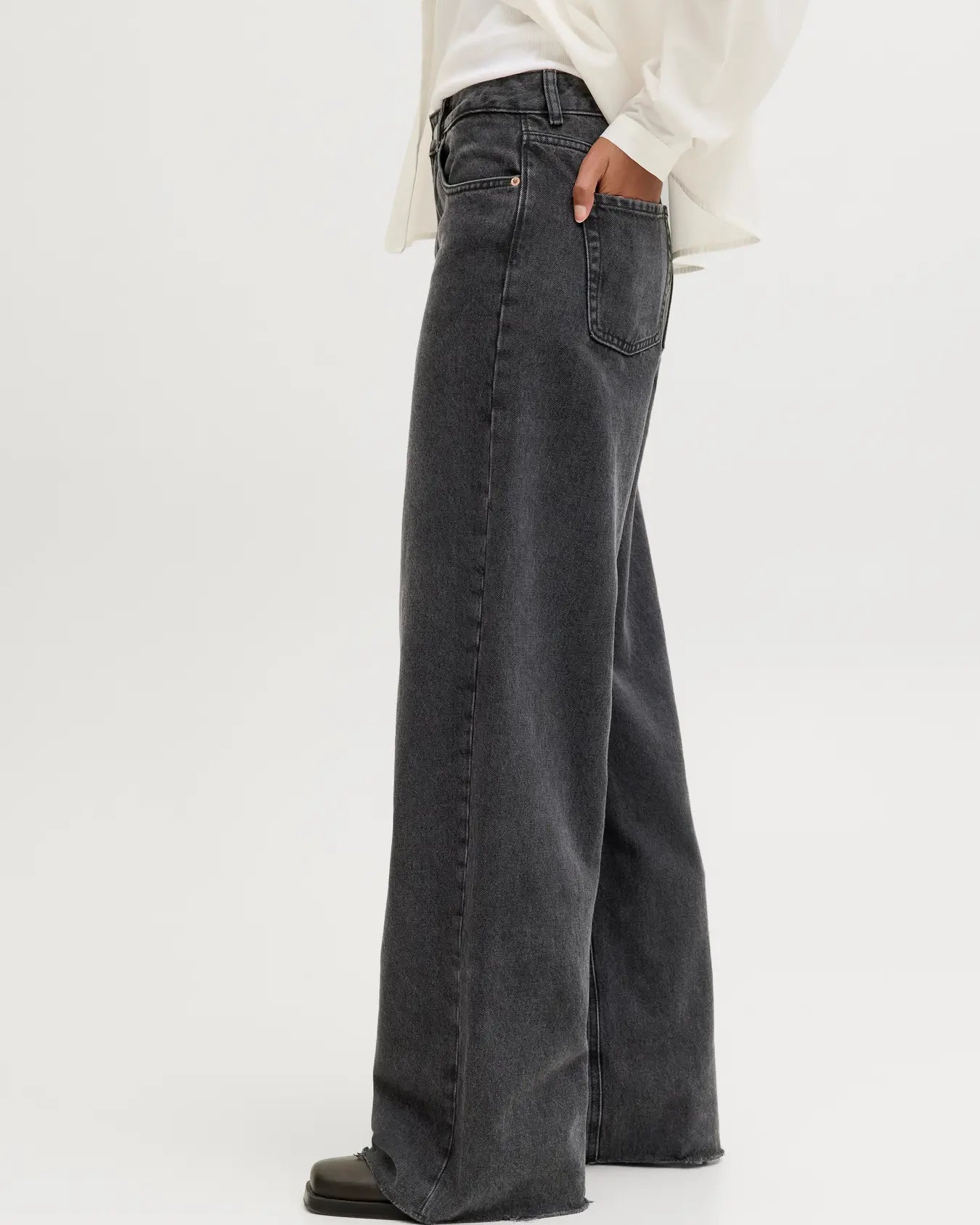 JJXX TOKYO WIDE JEANS - BLACK DENIM