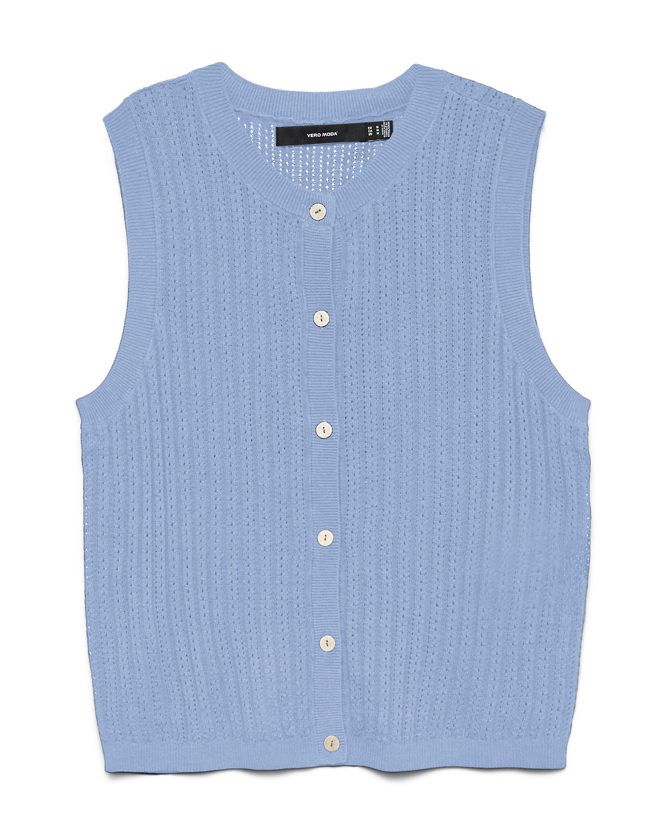 VM LEXSUN O NECK VEST - BLUE
