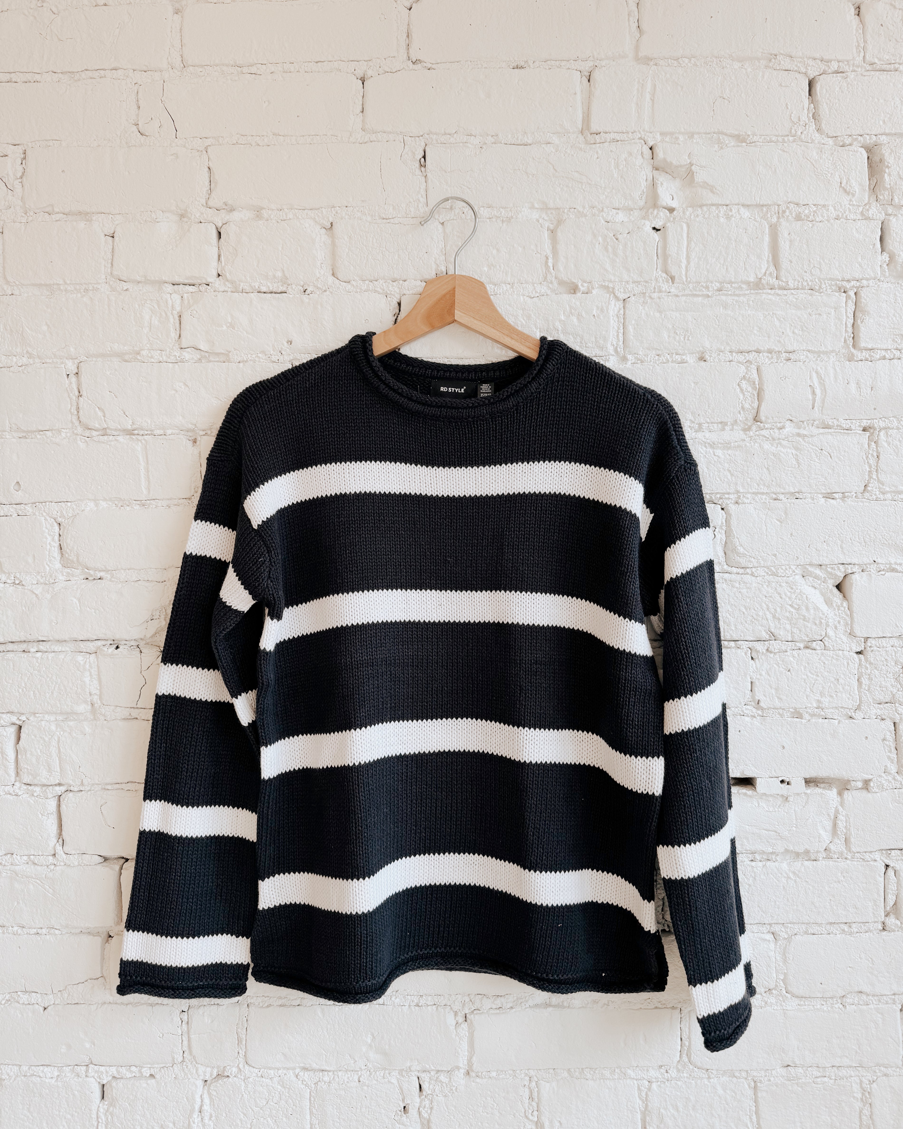 RD KIRI STRIPED PULLOVER - DARK STORM