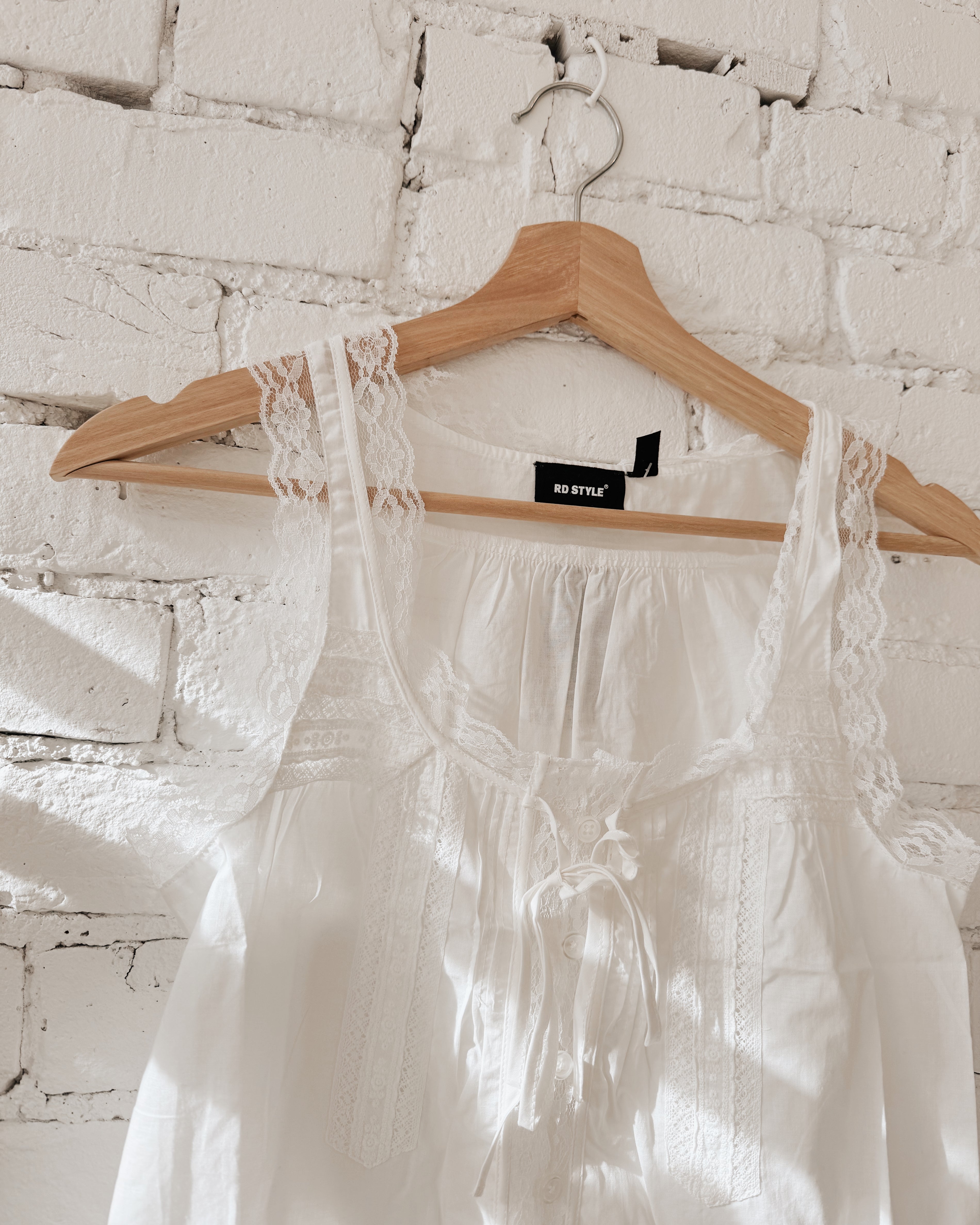ALIA BUTTON UP TANK - WHITE