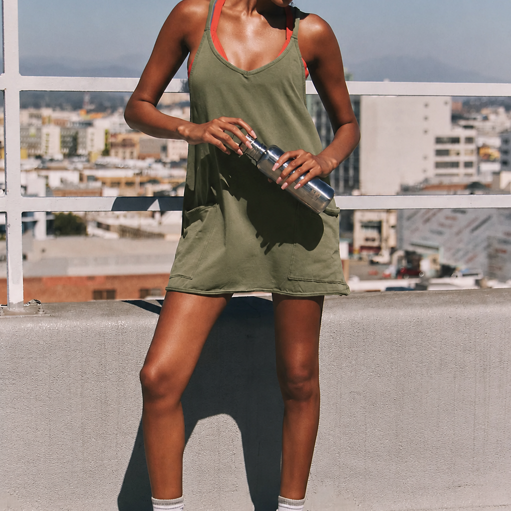 FREE PEOPLE HOT SHOT MINI DRESS - TERRIAN