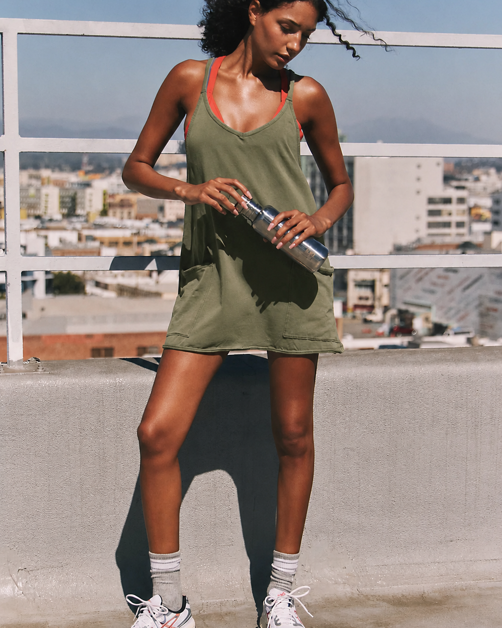 FREE PEOPLE HOT SHOT MINI DRESS - TERRIAN