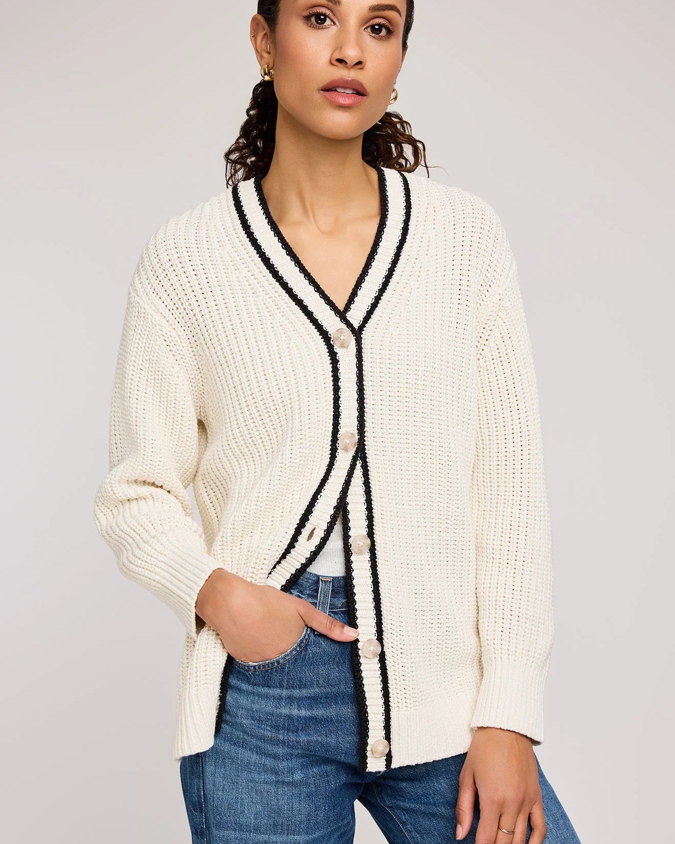 GENTLE FAWN VIOLA CARDIGAN - CREAM